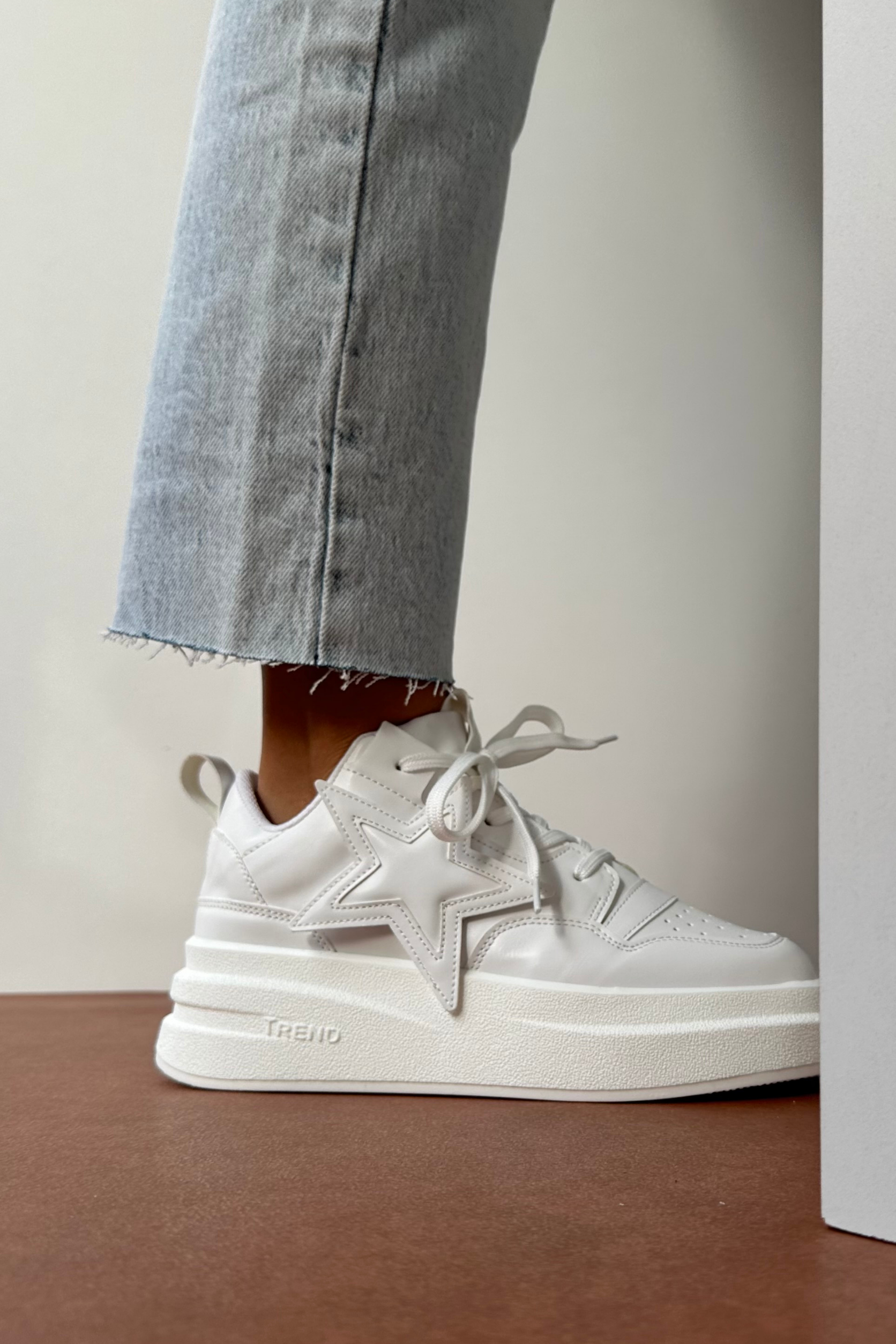 Kadın Spor Ayakkabı BEYAZ