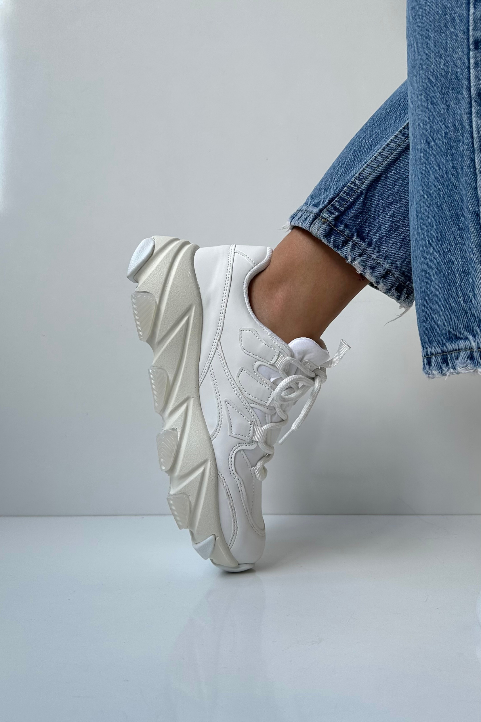 Kadın Spor Ayakkabı BEYAZ