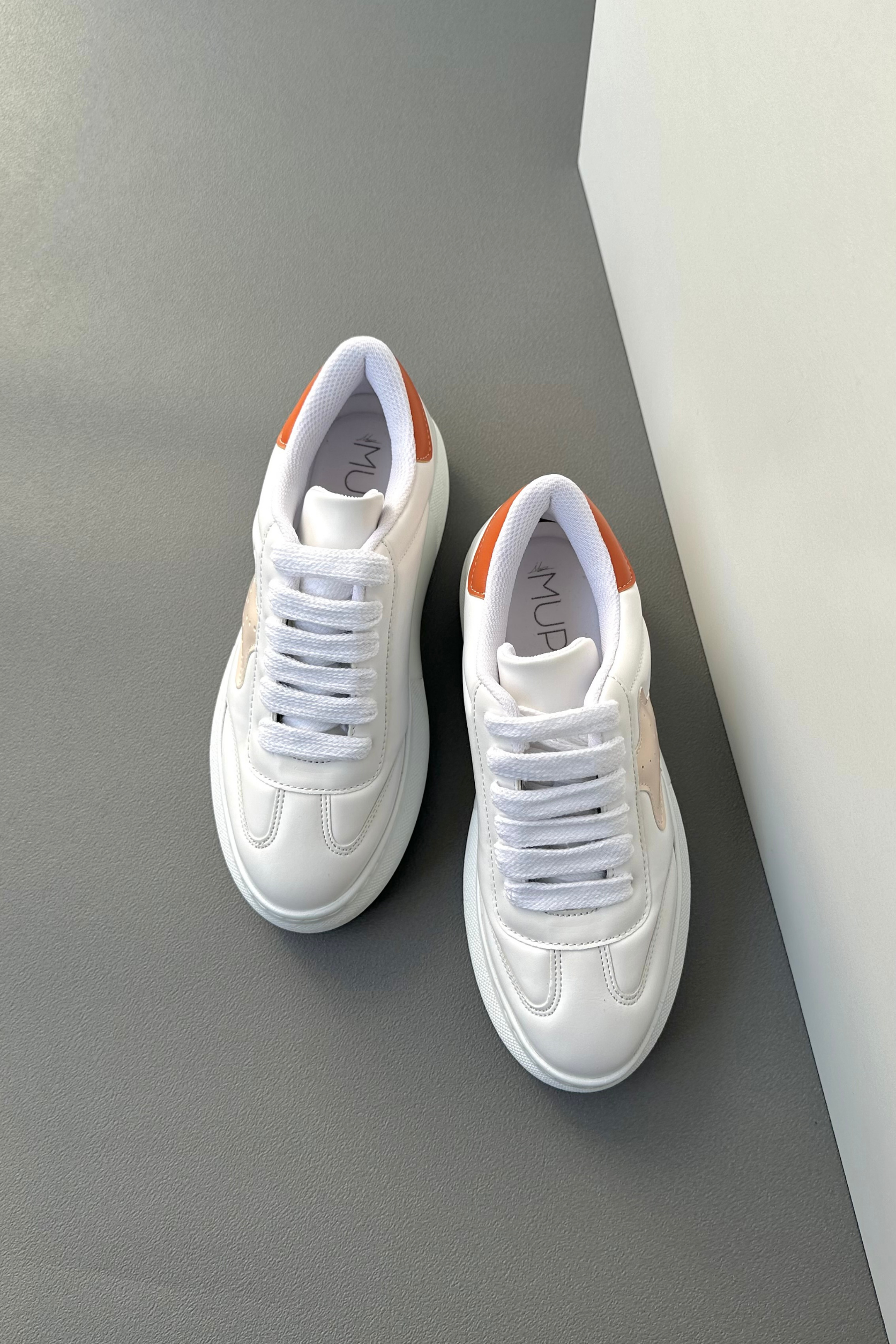 Kadın Spor Ayakkabı BEYAZ BEJ