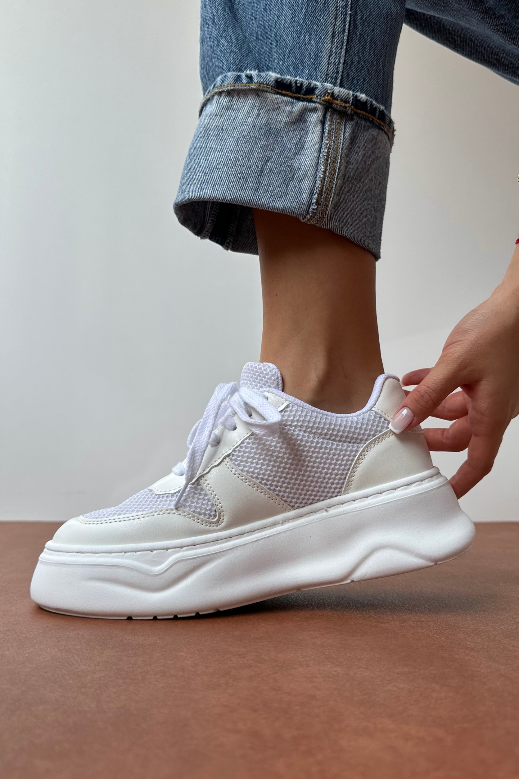 Kadın Spor Ayakkabı BEYAZ