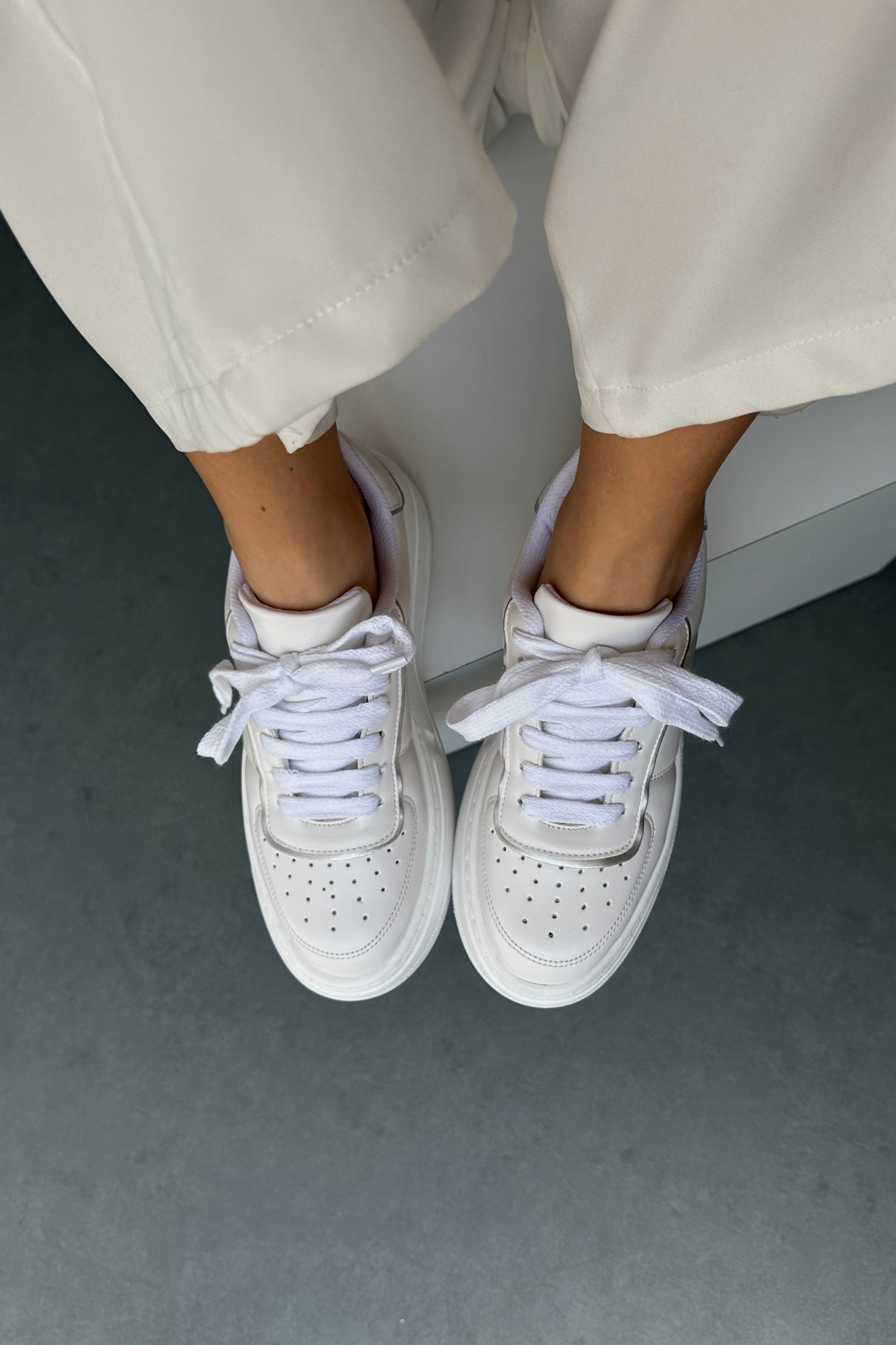 Kadın Spor Ayakkabı BEYAZ