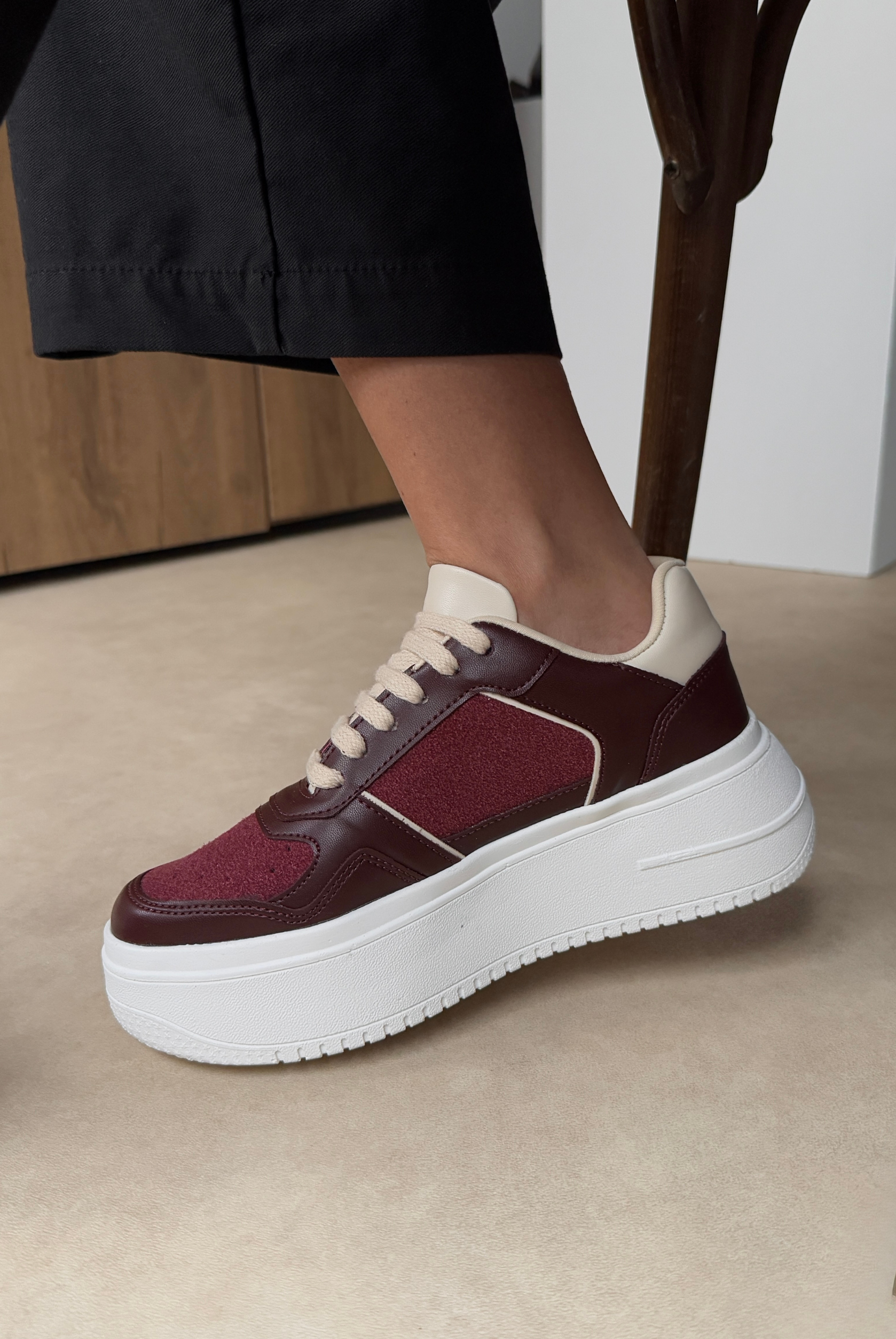 Kadın Spor Ayakkabı BORDO