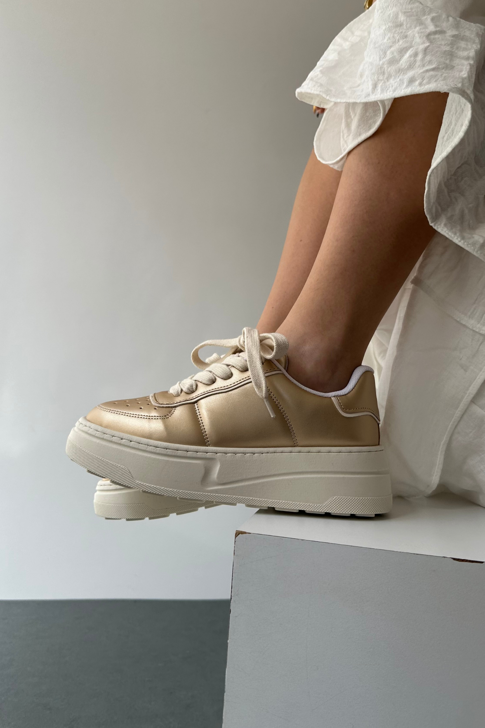 Kadın Spor Ayakkabı GOLD