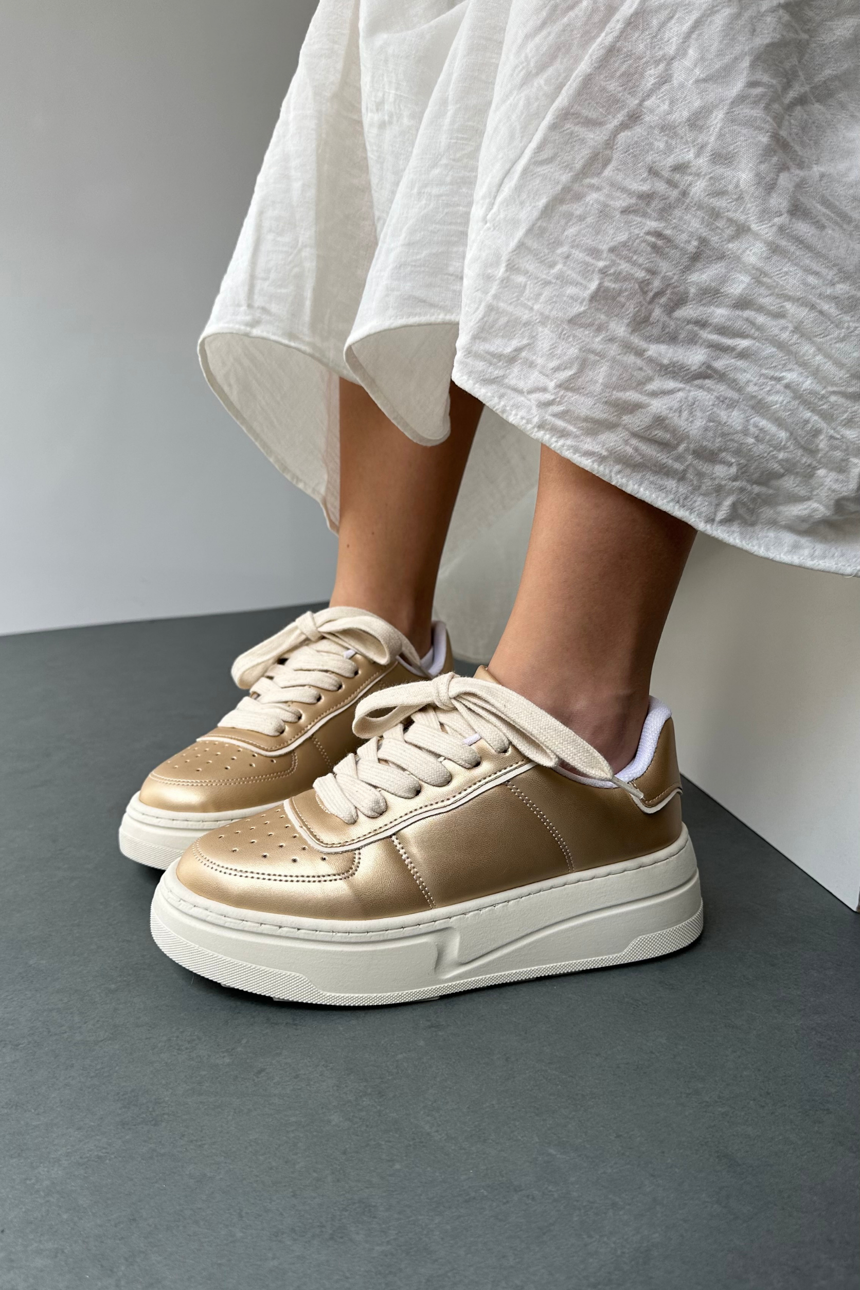 Kadın Spor Ayakkabı GOLD