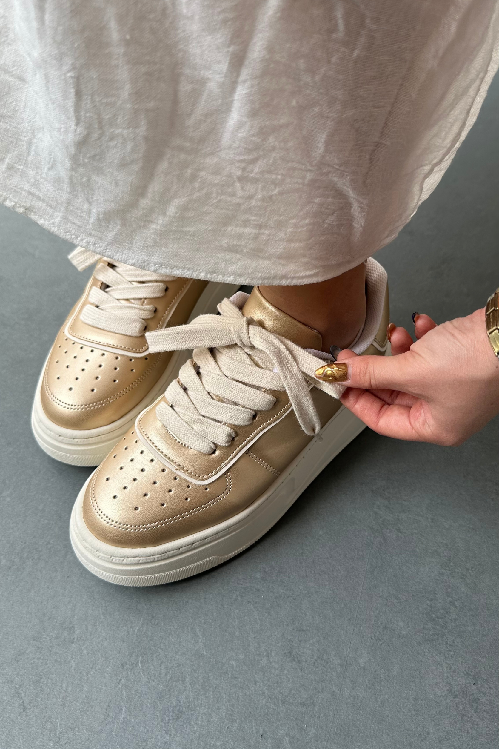 Kadın Spor Ayakkabı GOLD