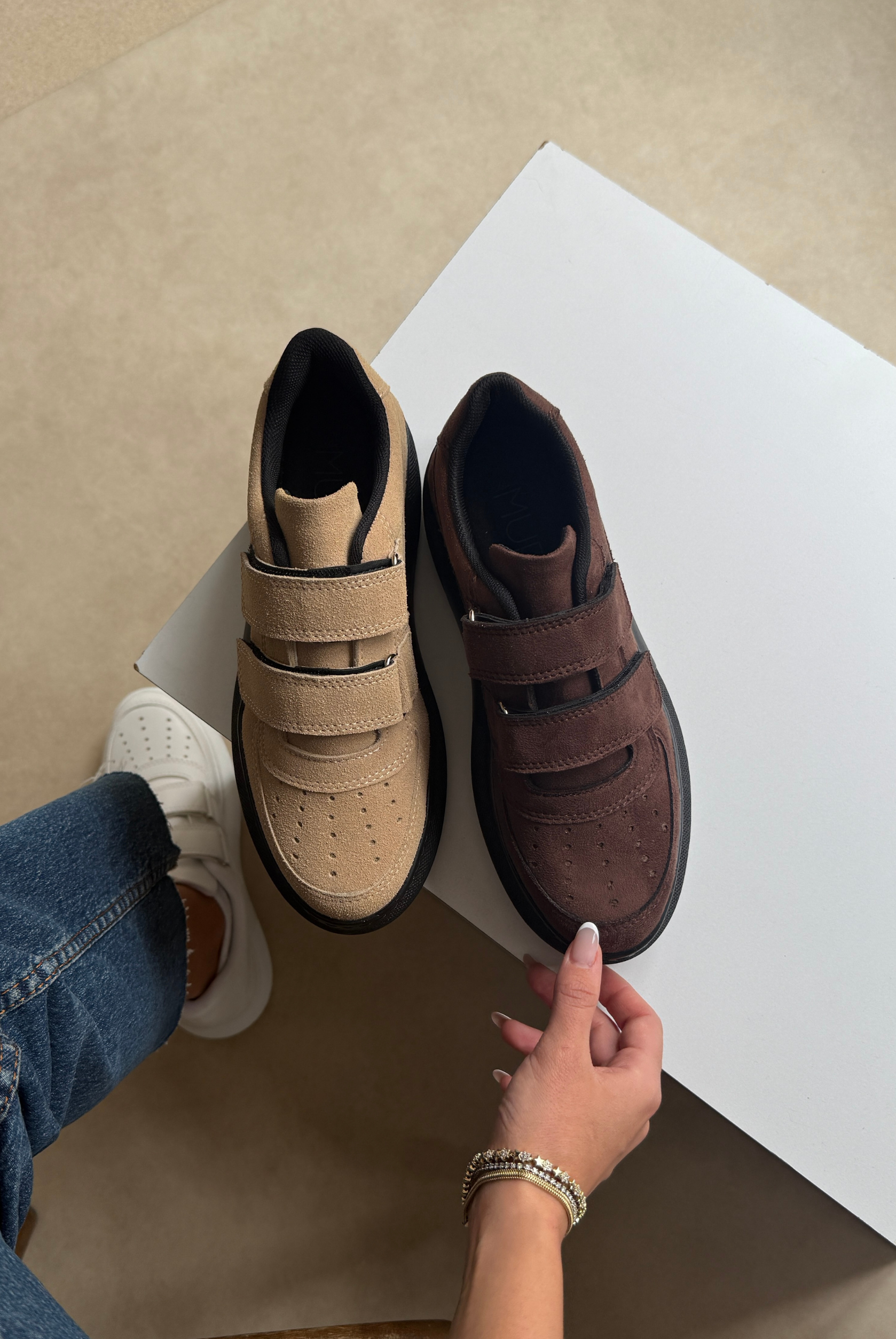 Kadın Spor Ayakkabı KAHVE SÜET