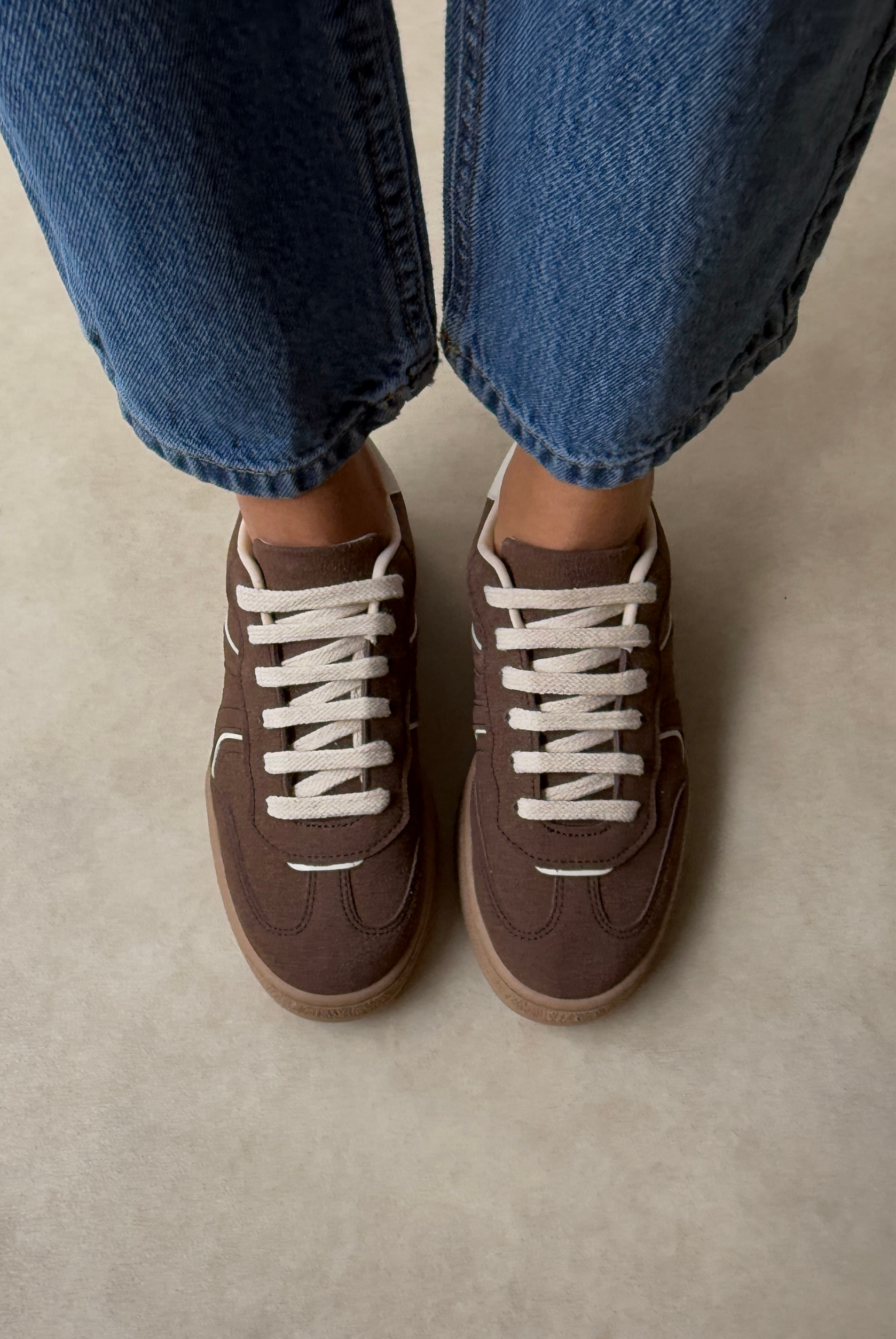 Kadın Spor Ayakkabı KAHVE SÜET