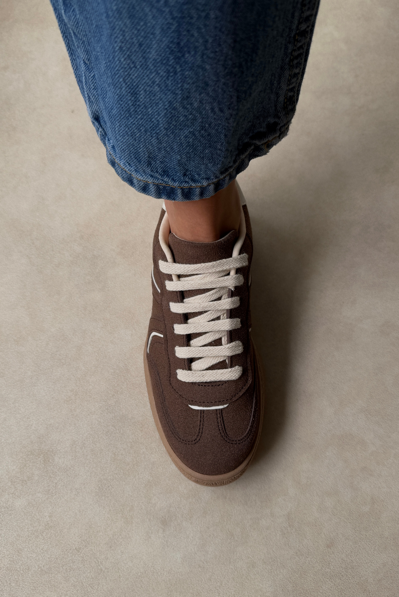 Kadın Spor Ayakkabı KAHVE SÜET