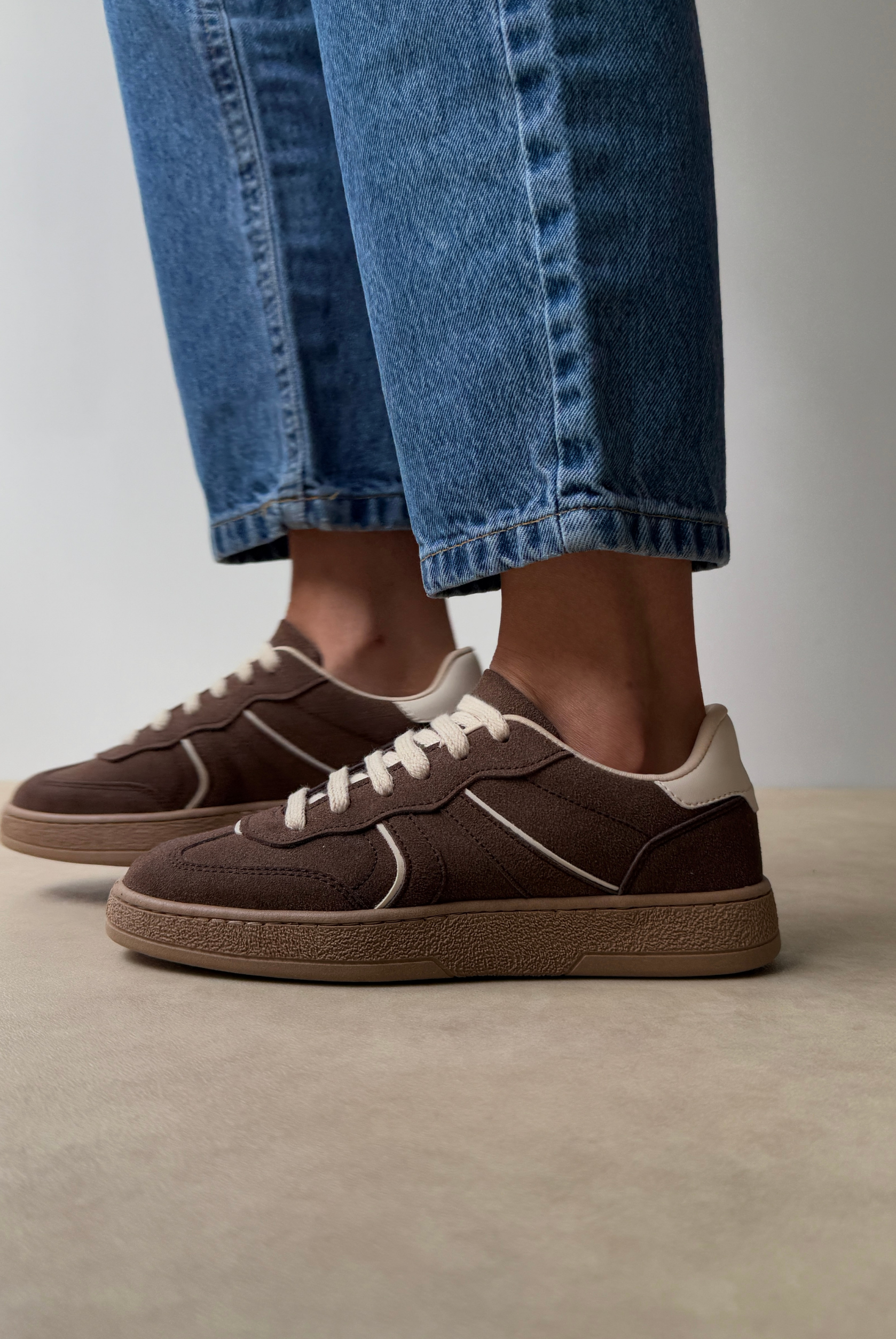 Kadın Spor Ayakkabı KAHVE SÜET