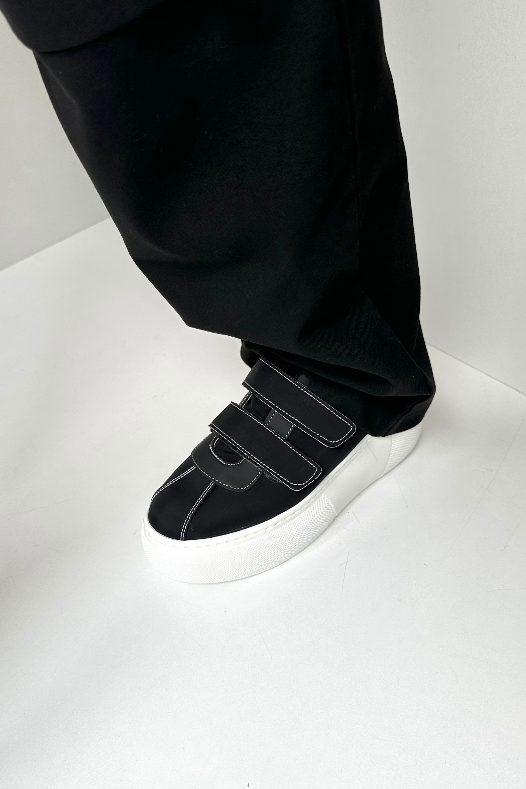 Kadın Spor Ayakkabı SİYAH BEYAZ