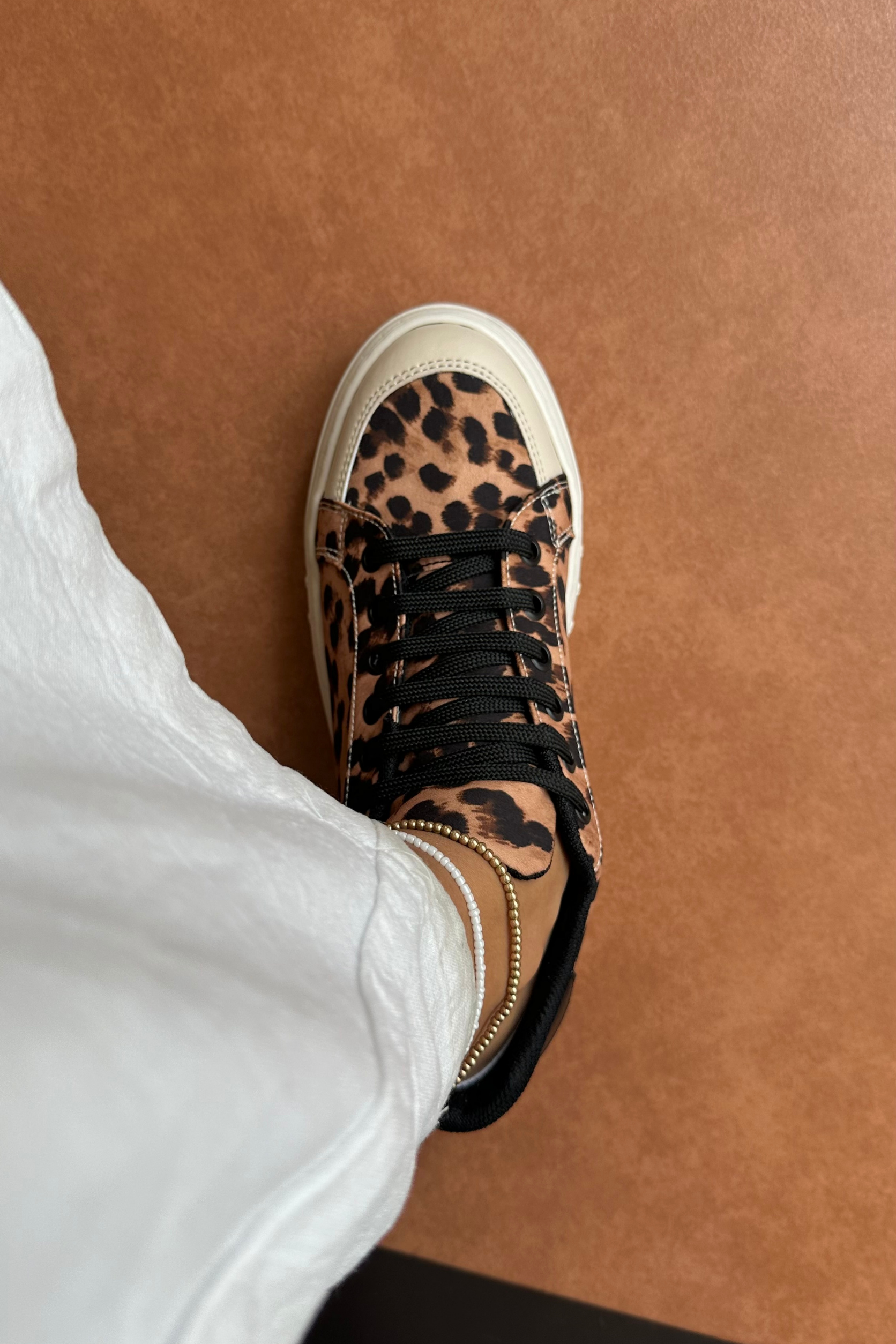 Kadın Spor Ayakkabı TABA LEOPAR