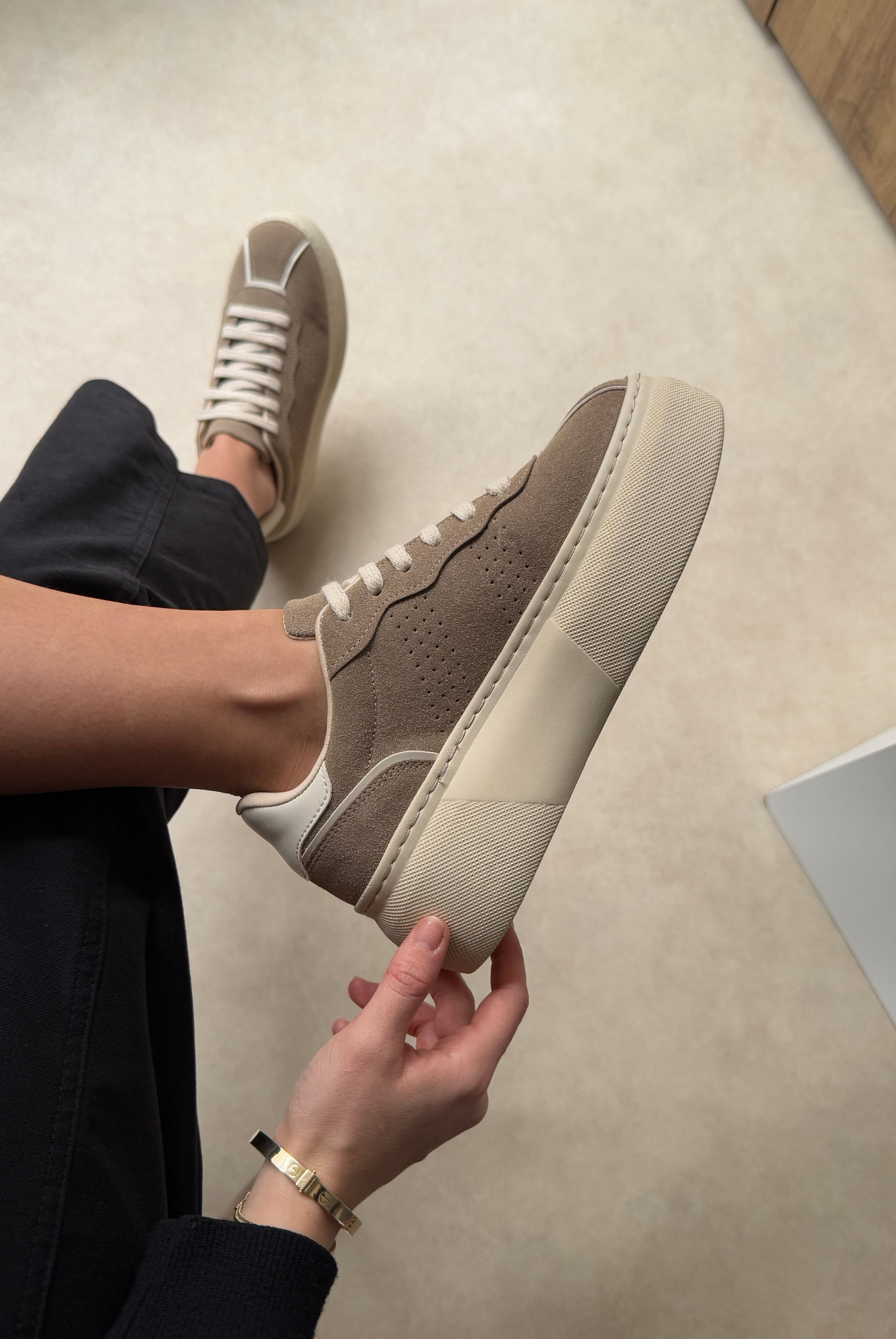 Kadın Spor Ayakkabı VİZON SÜET