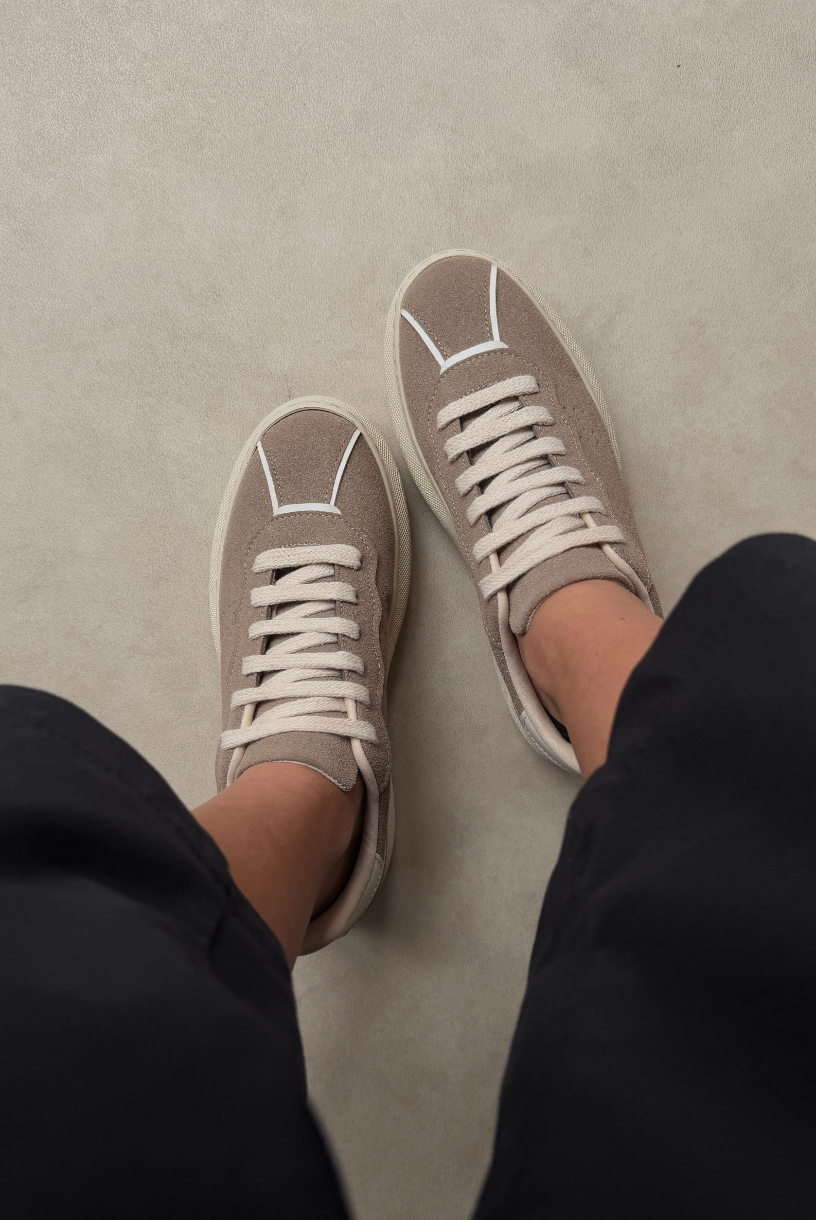 Kadın Spor Ayakkabı VİZON SÜET