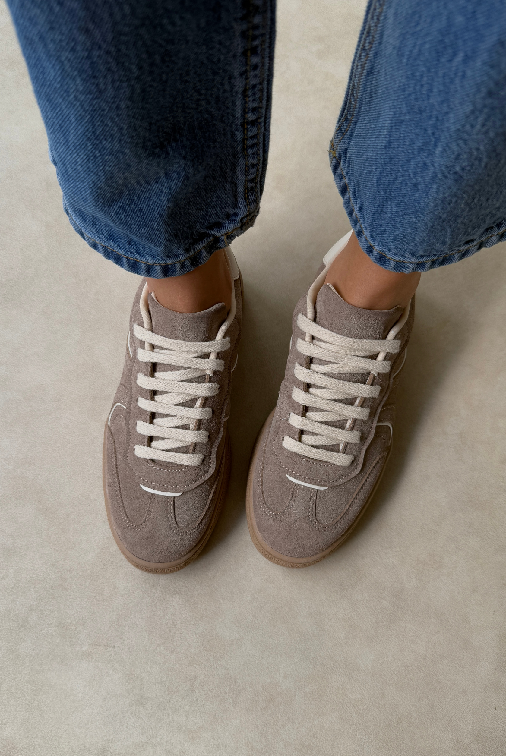 Kadın Spor Ayakkabı VİZON SÜET