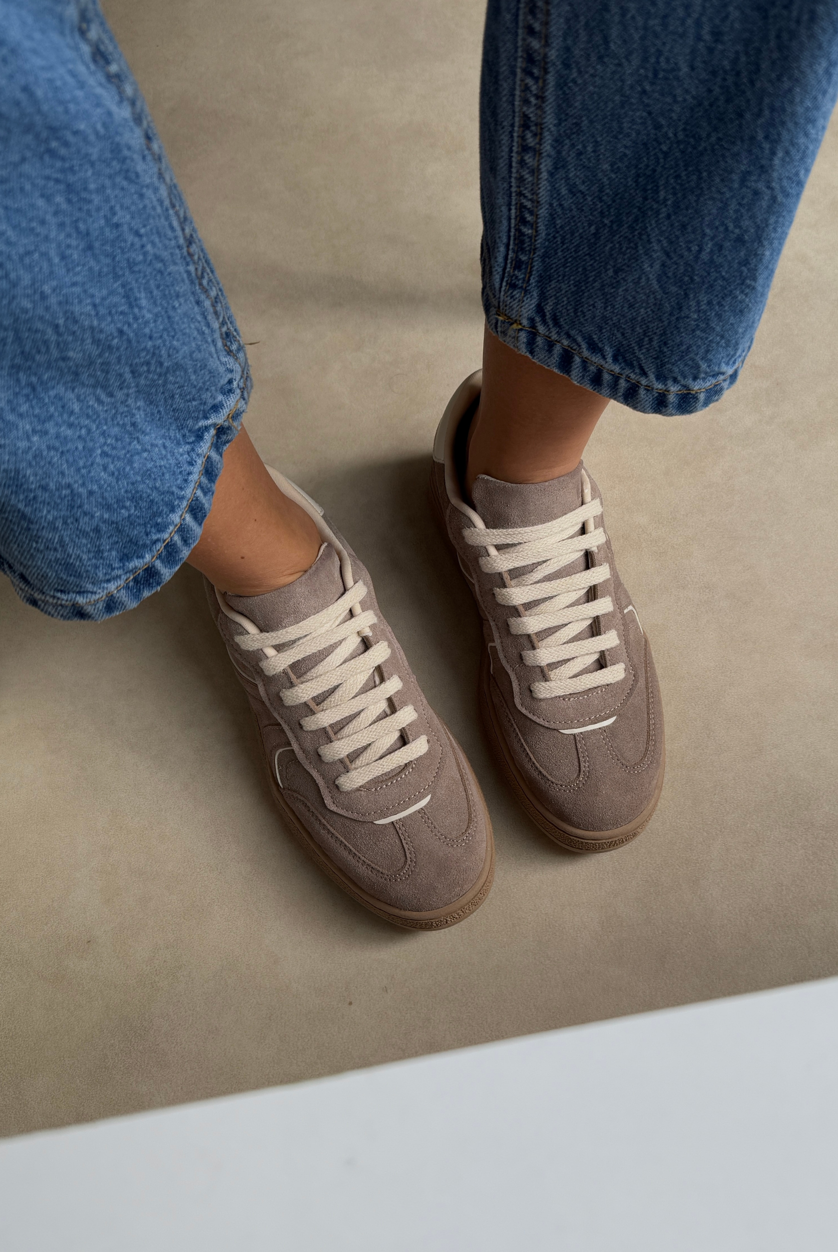 Kadın Spor Ayakkabı VİZON SÜET