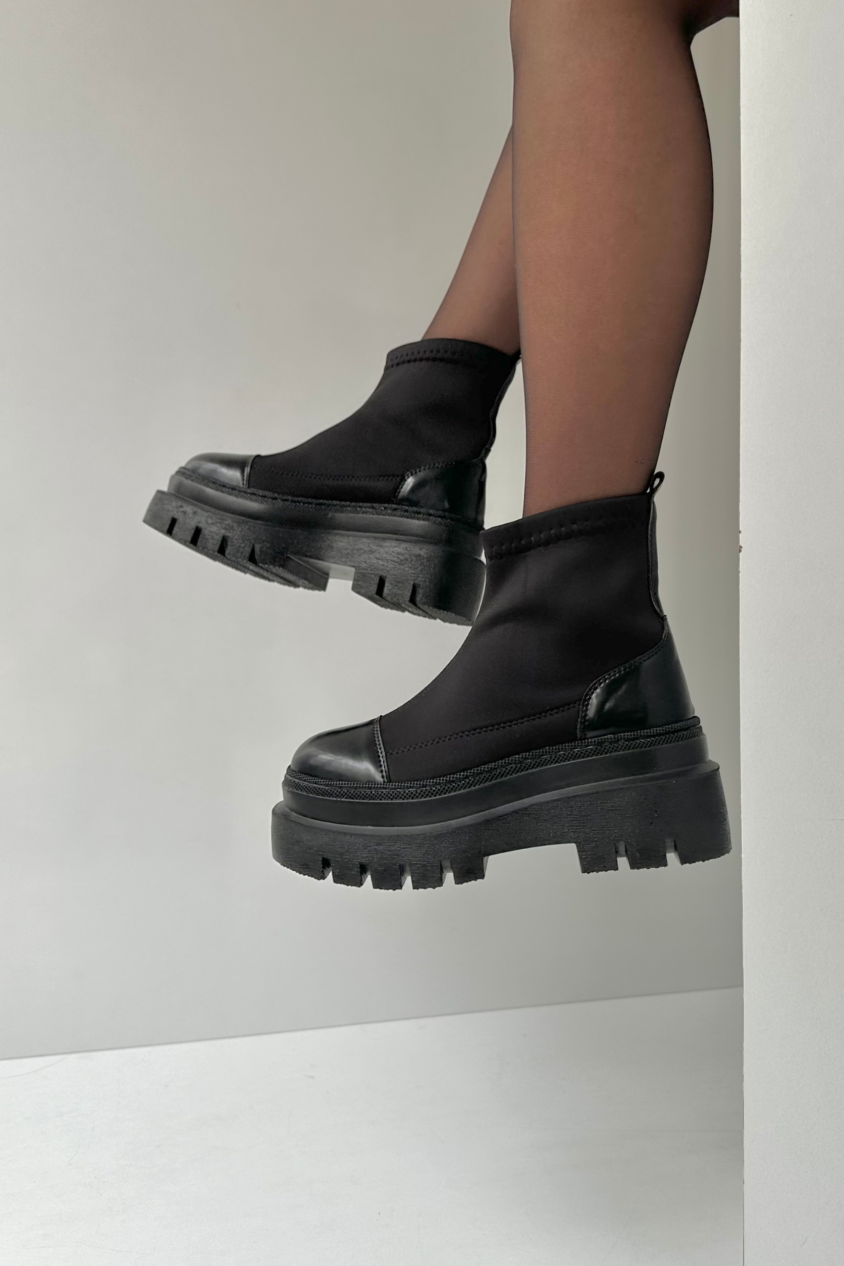 Kadın Streç Bot SİYAH