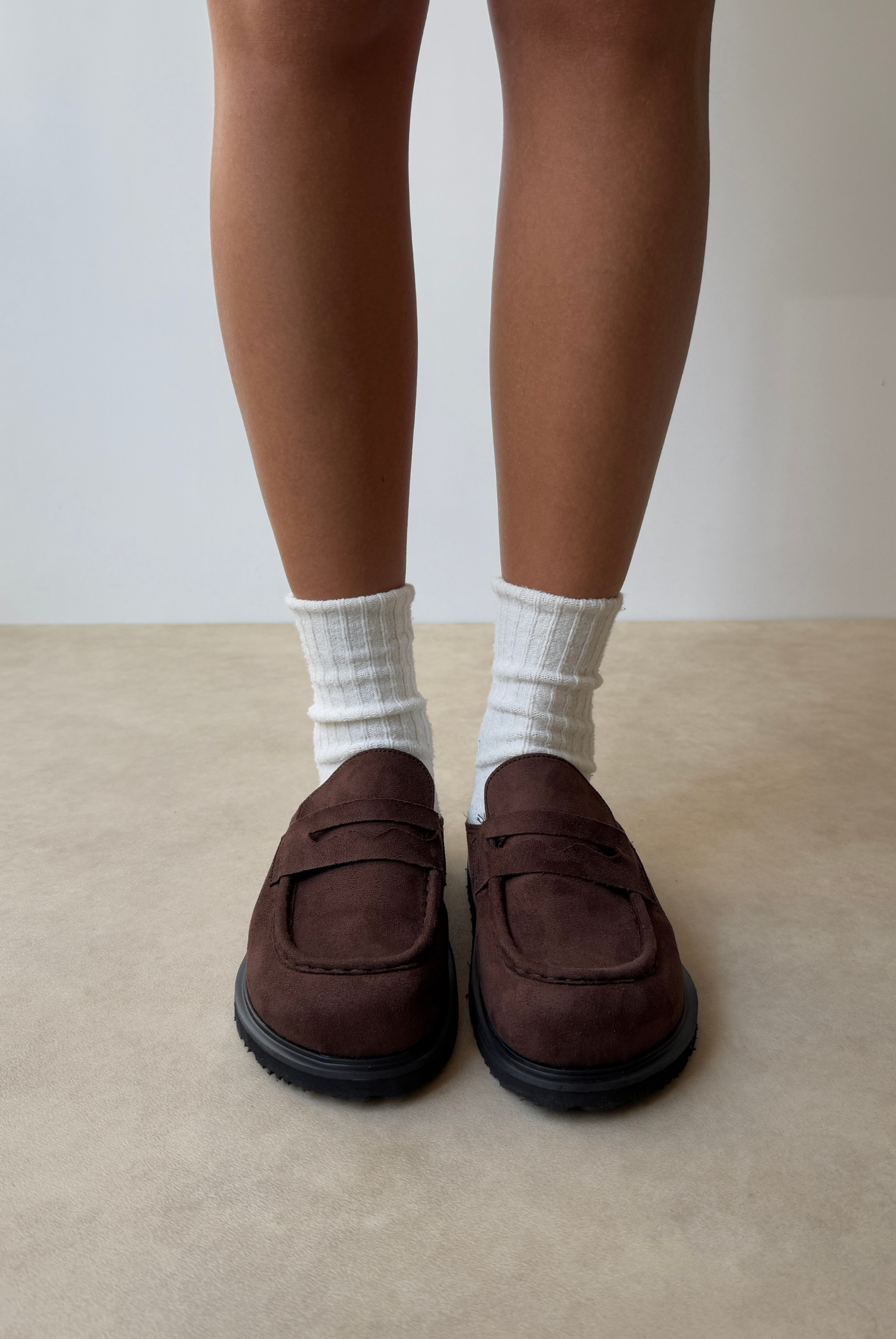 Kadın Terlik ACI KAHVE SÜET