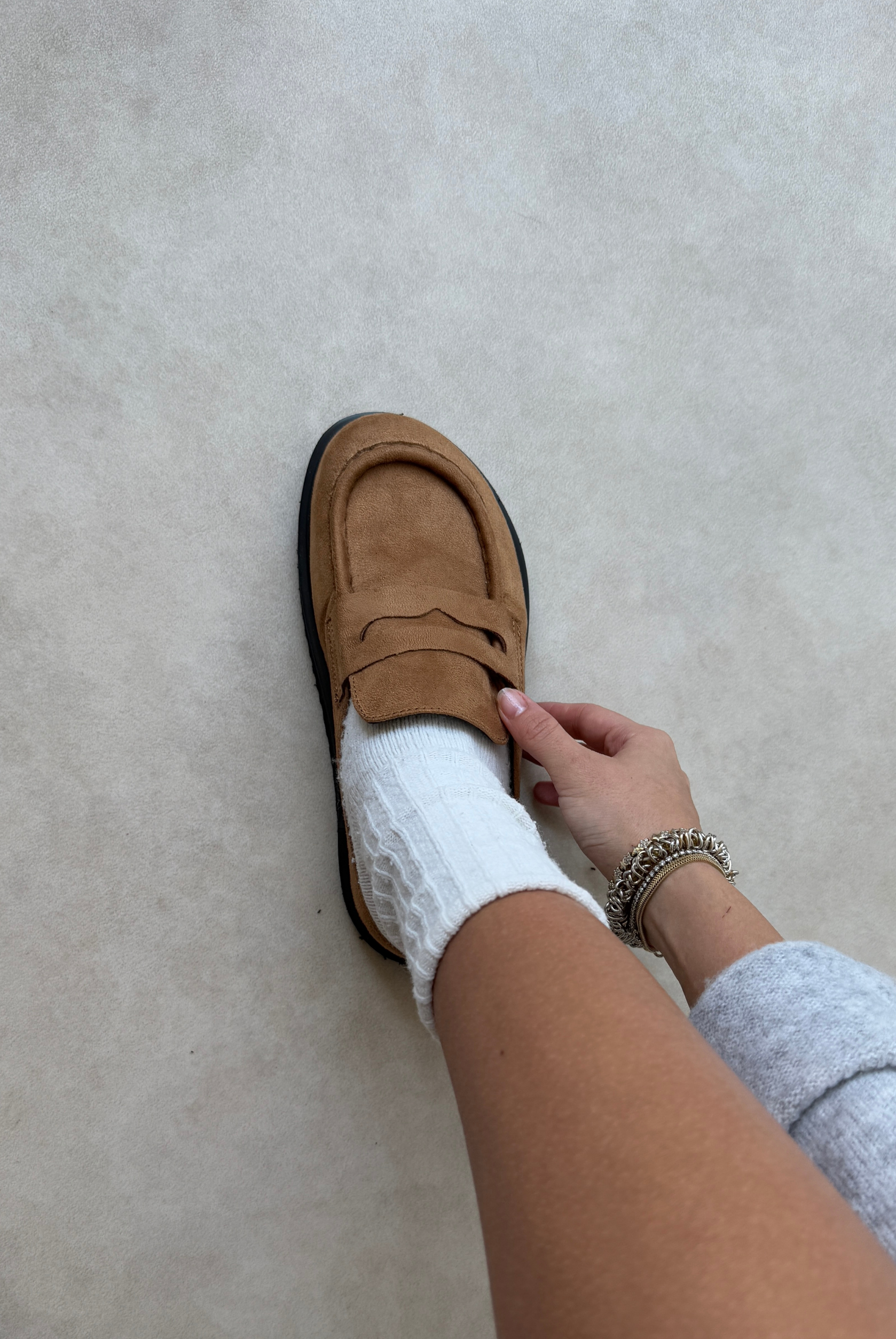 Kadın Terlik CAMEL SÜET