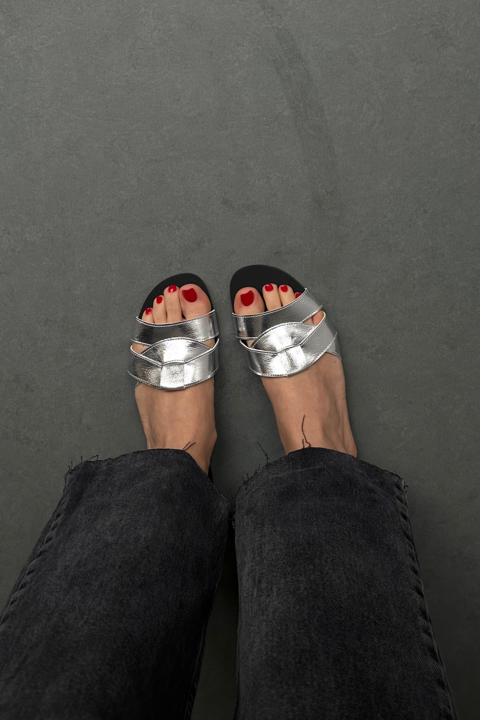 Kadın Terlik SİLVER RUGAN