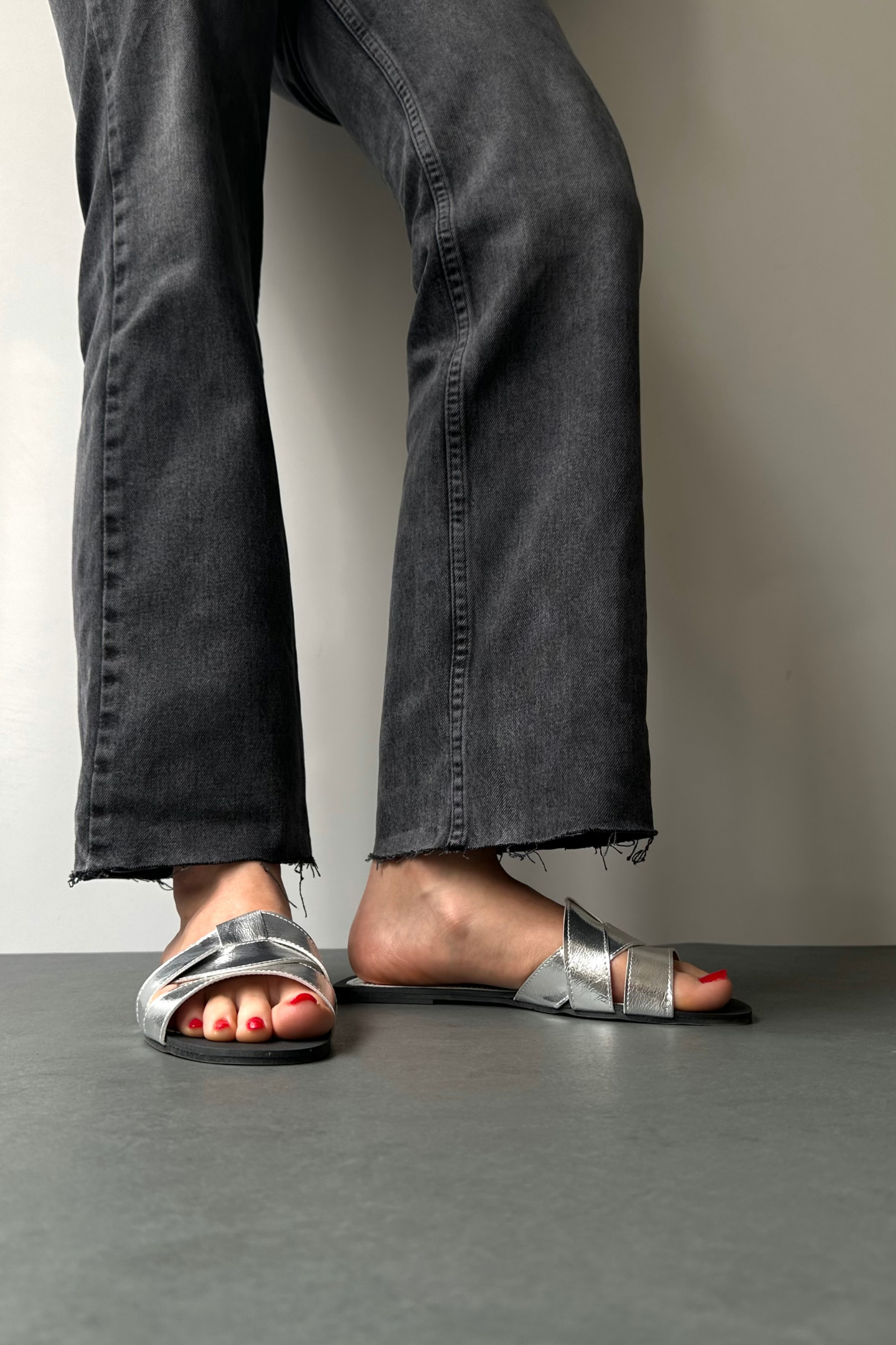 Kadın Terlik SİLVER RUGAN