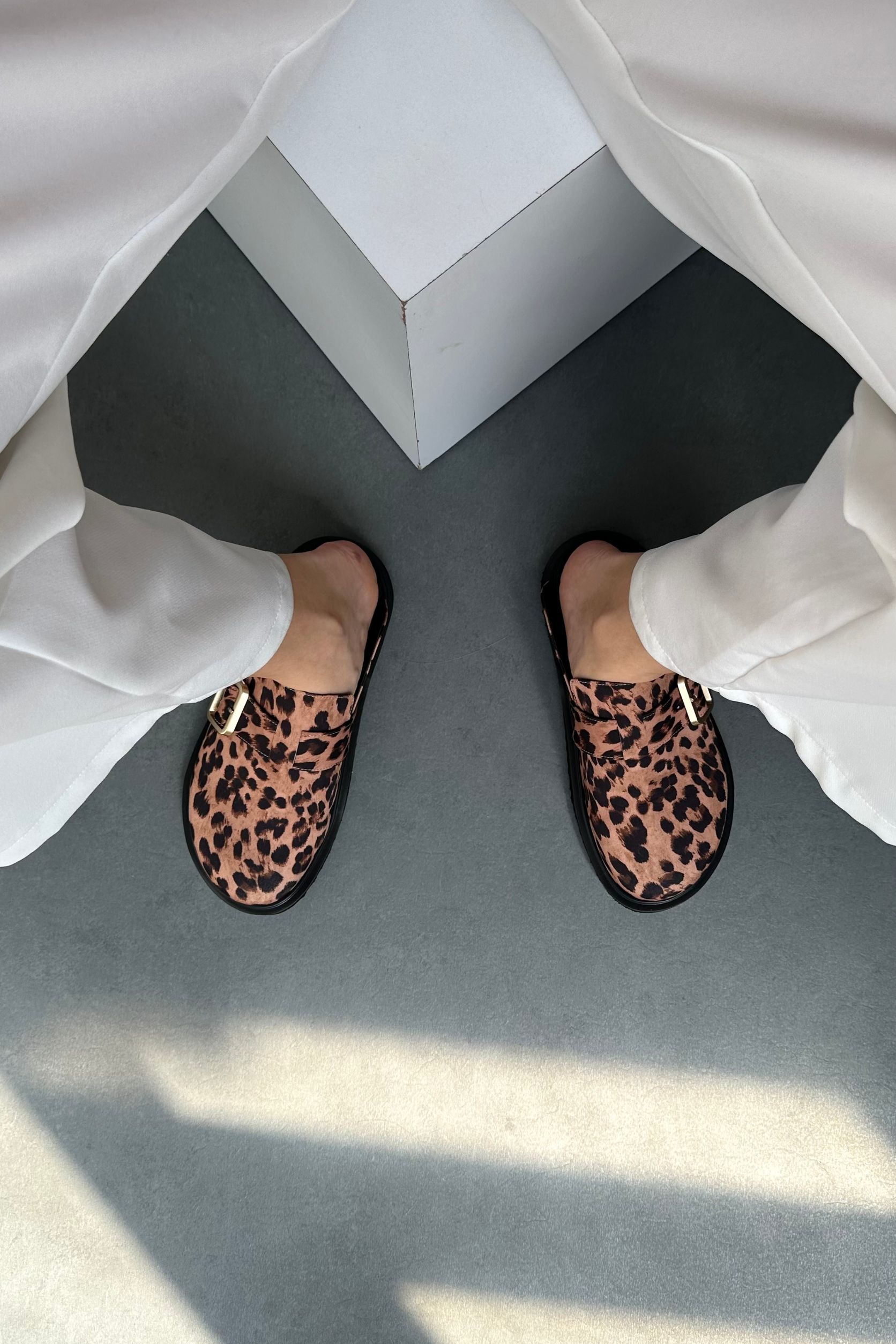 Kadın Terlik TABA LEOPAR