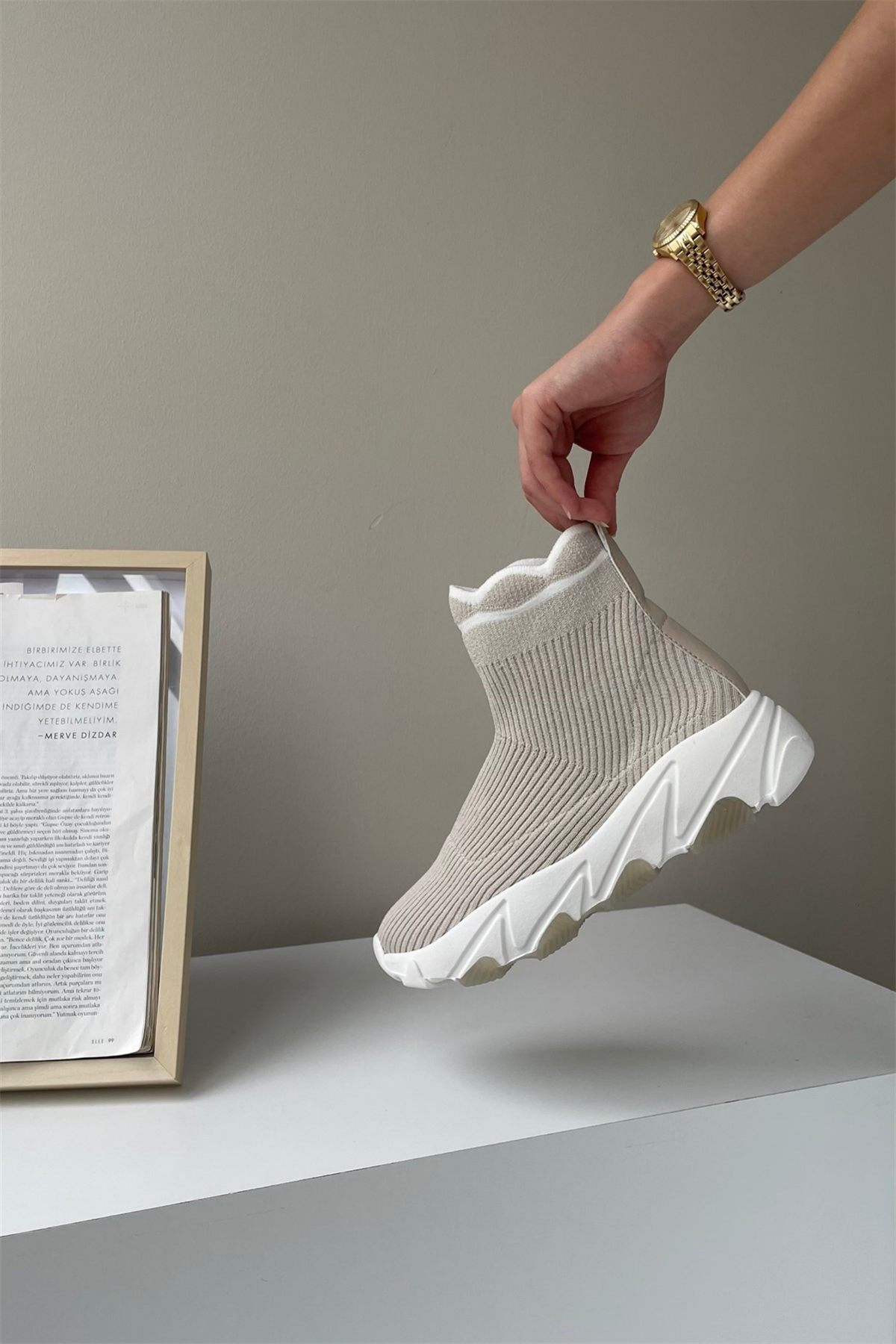 Kadın Triko Bot VİZON