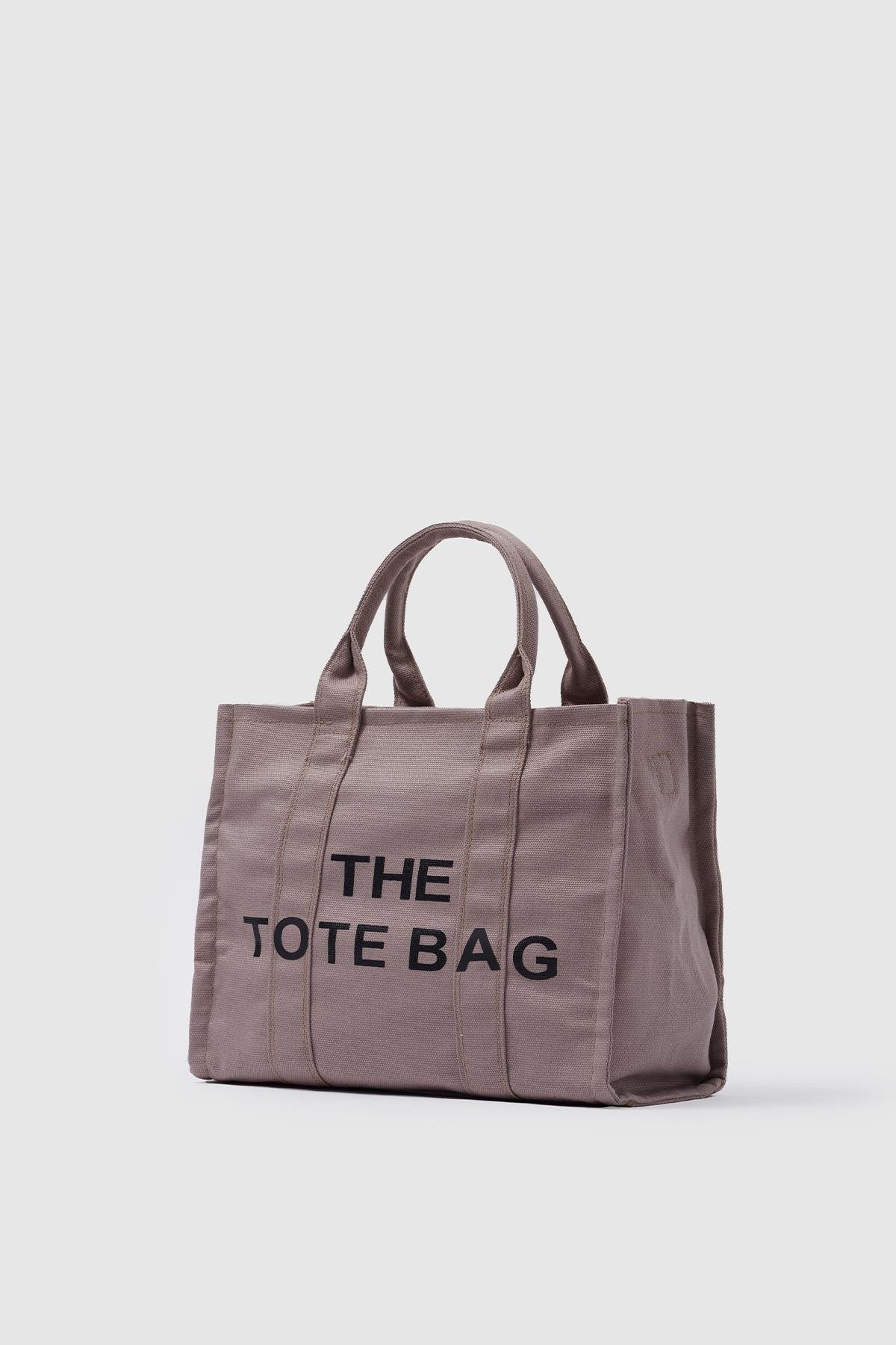 Kanvas Kumaş Kadın Çanta GRİ