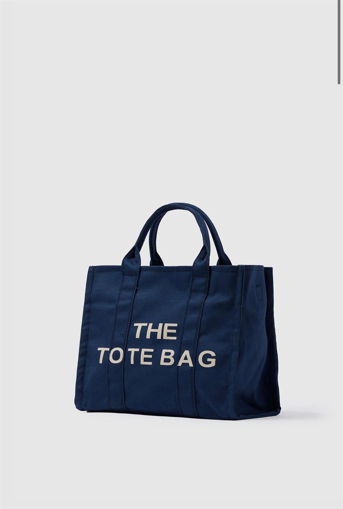 Kanvas Kumaş Kadın Çanta LACİVERT