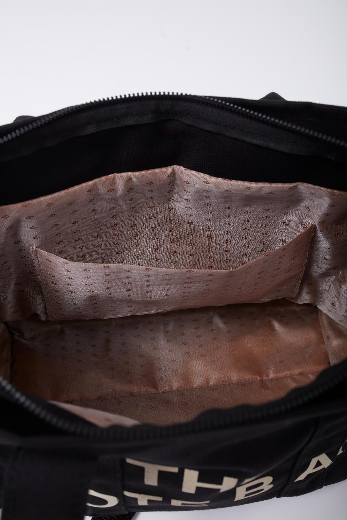 Kanvas Kumaş Kadın Çanta SİYAH