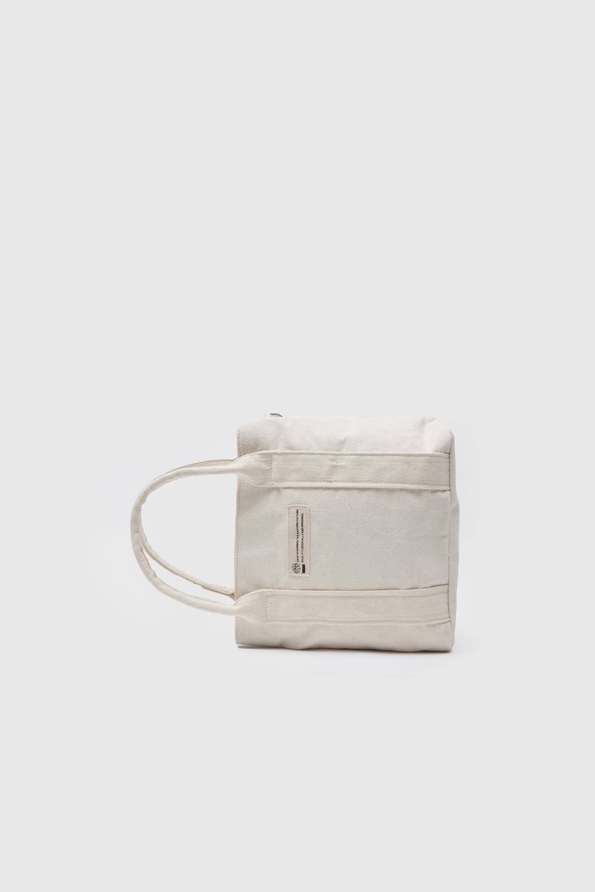 Keten Kumaş Kadın Çapraz Çanta  BEJ