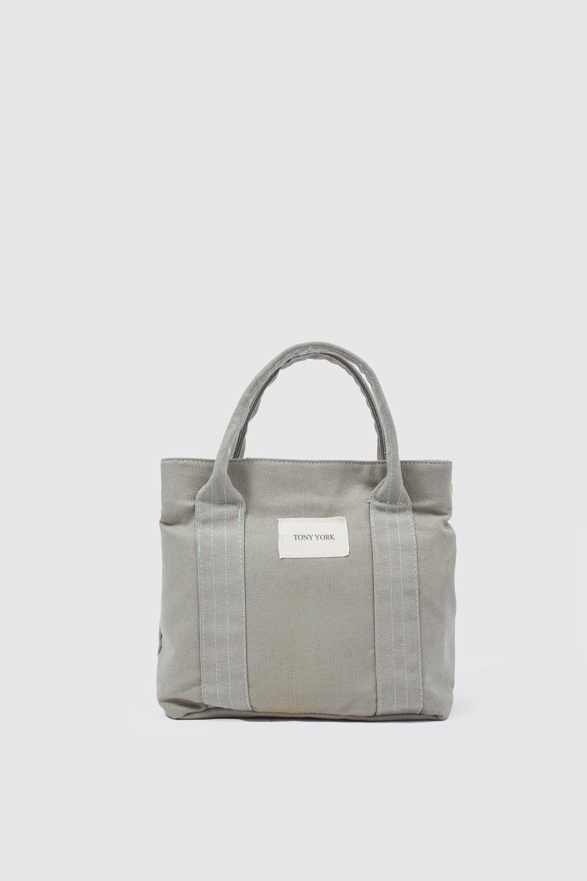 Keten Kumaş Kadın Çapraz Çanta  Haki