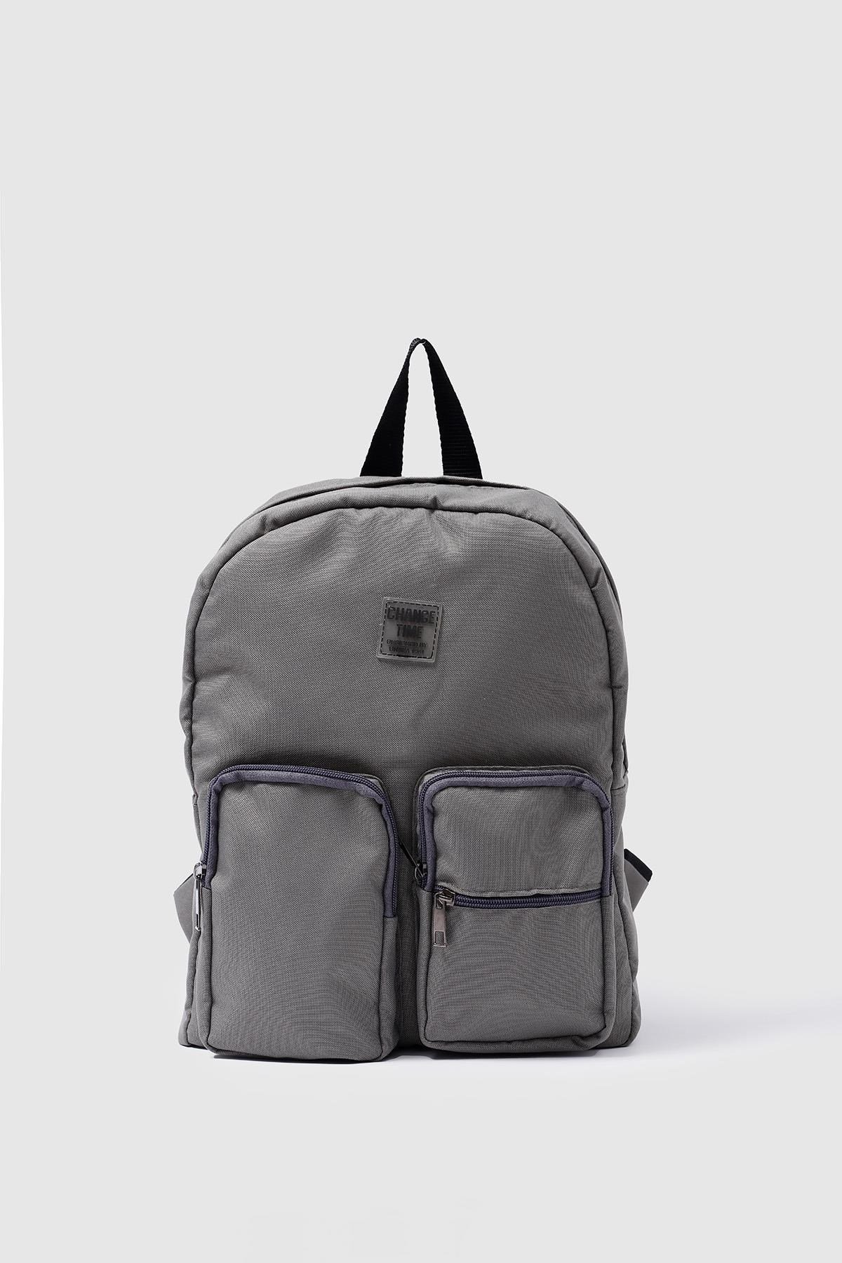 Kumaş Kadın Sırt Çantası ANTRASİT