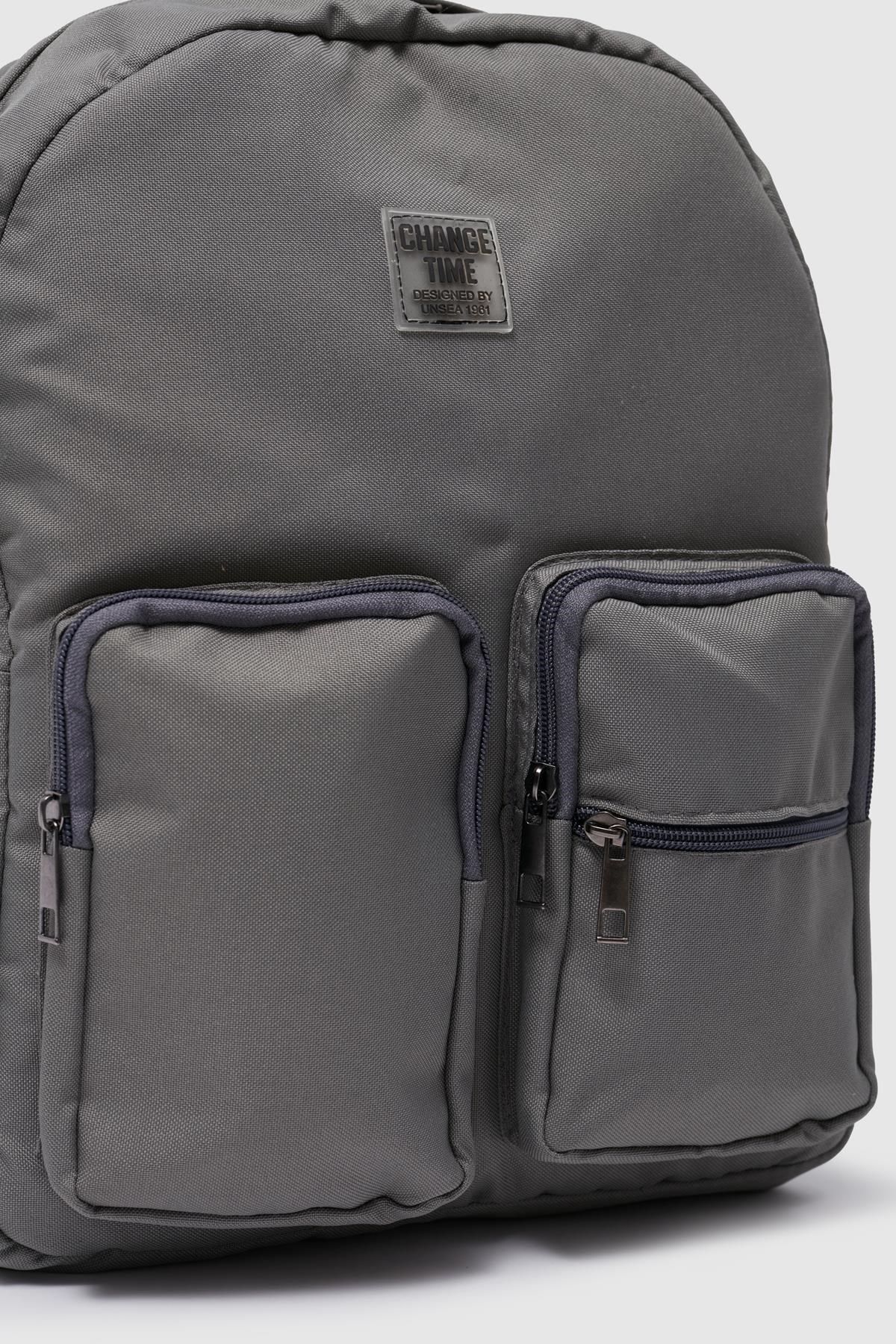 Kumaş Kadın Sırt Çantası ANTRASİT