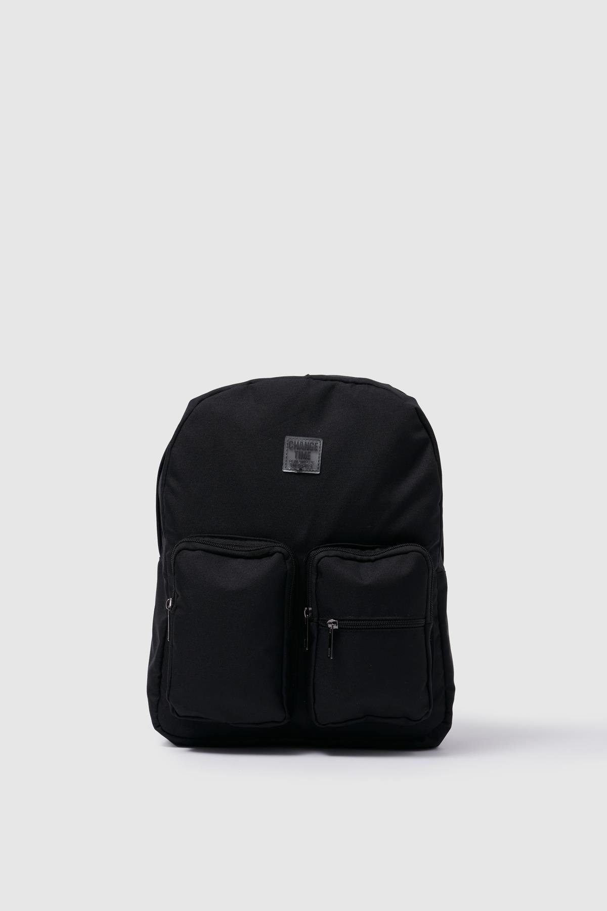 Kumaş Kadın Sırt Çantası SİYAH