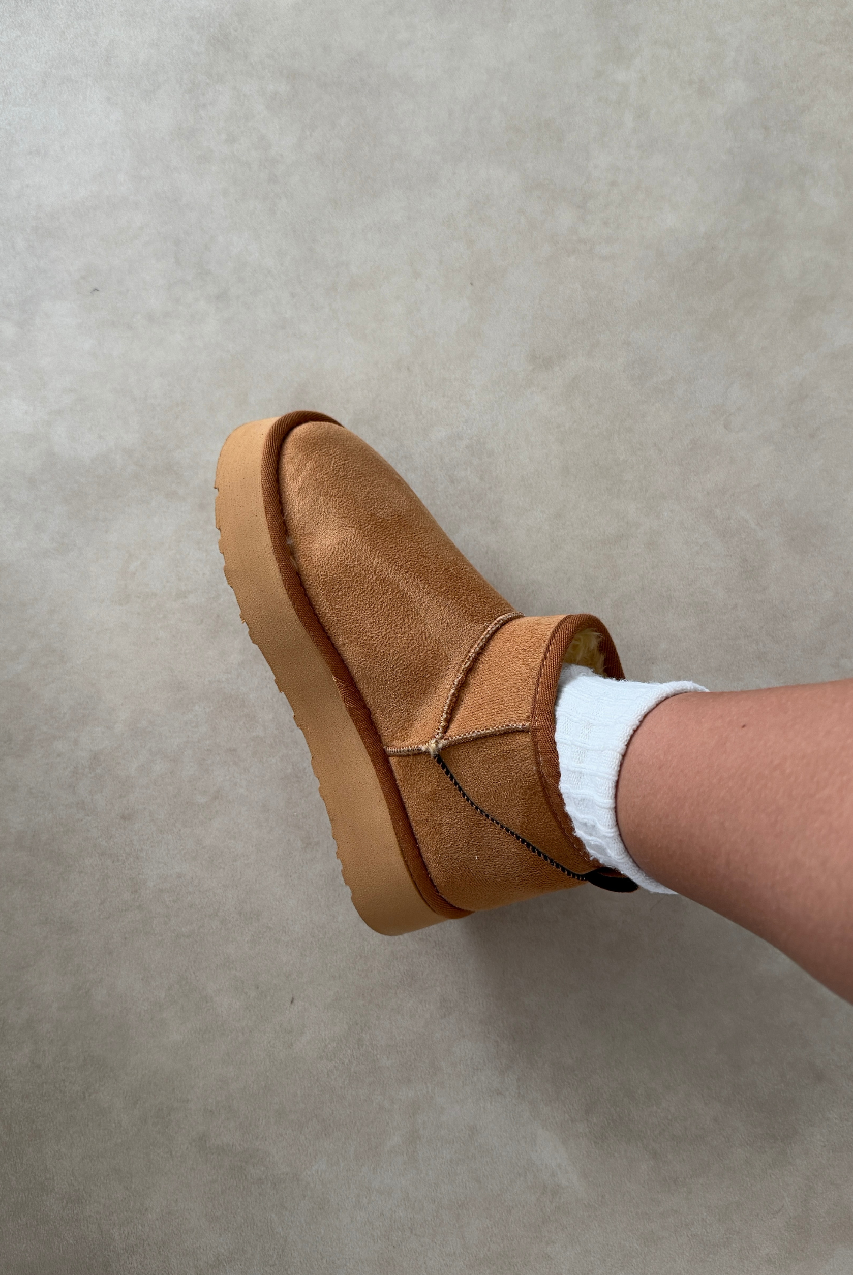 Mini İçi Kürklü Kalın Tabanlı TABA