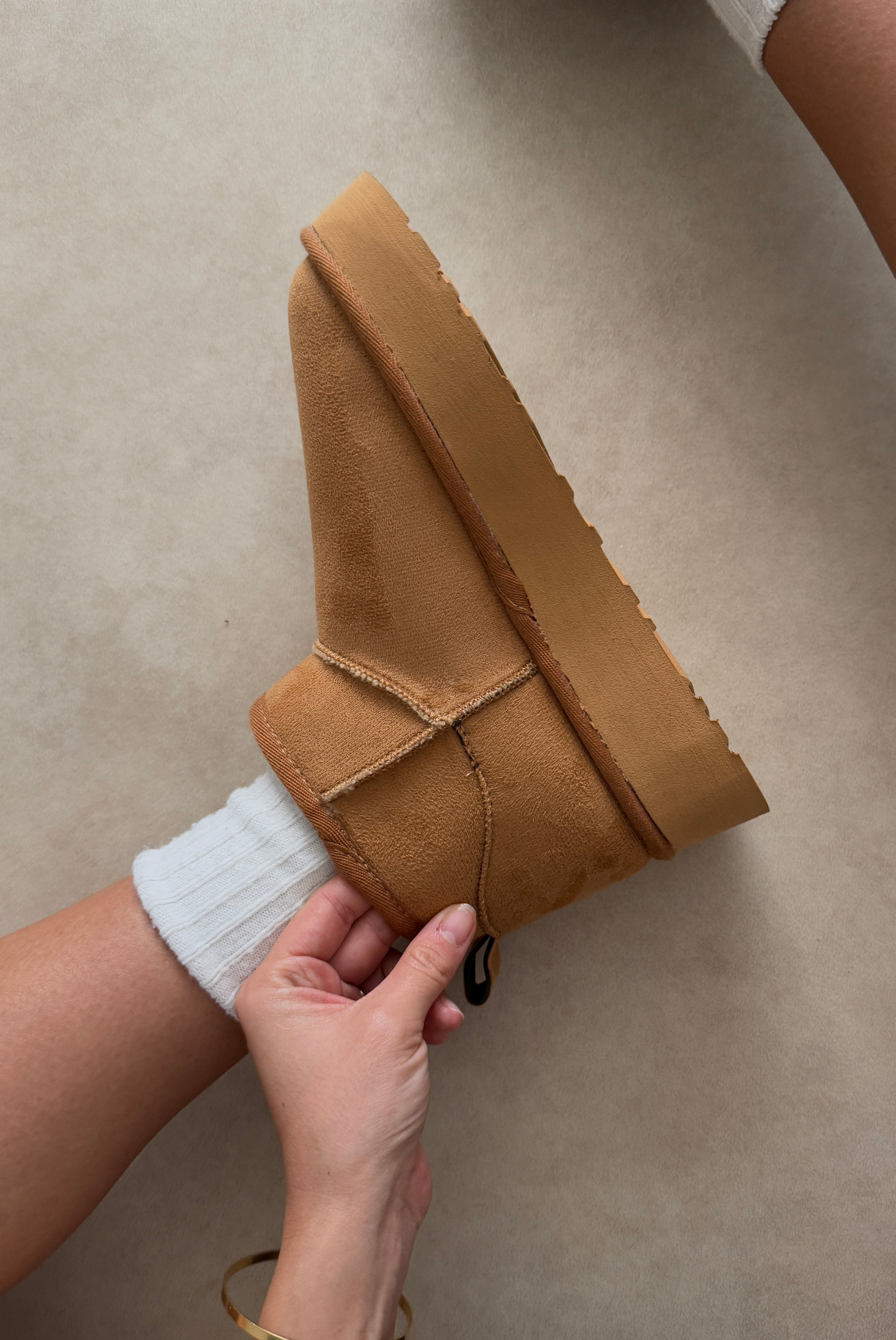 Mini İçi Kürklü Kalın Tabanlı TABA