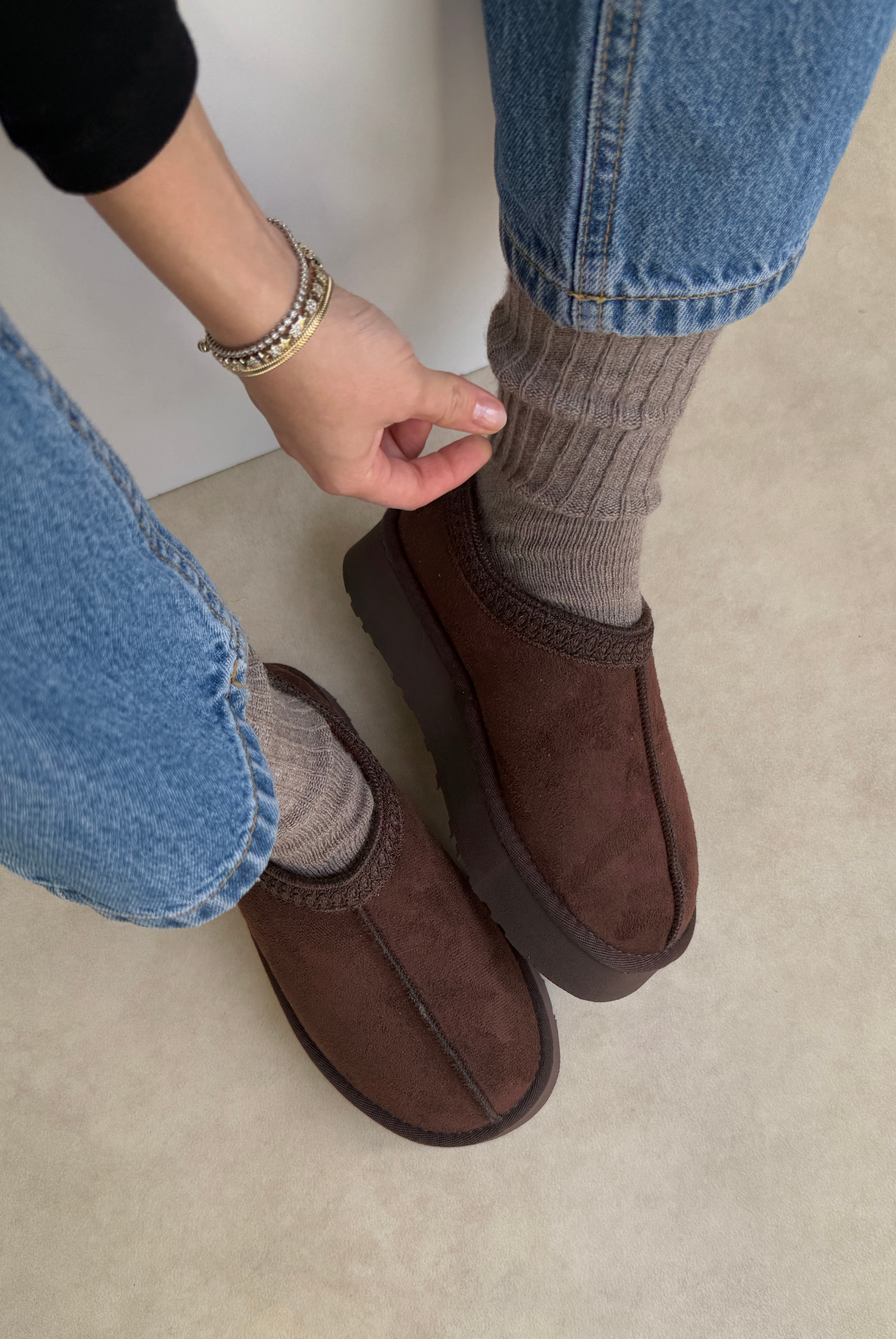 Sabo İçi Kürklü KAHVE