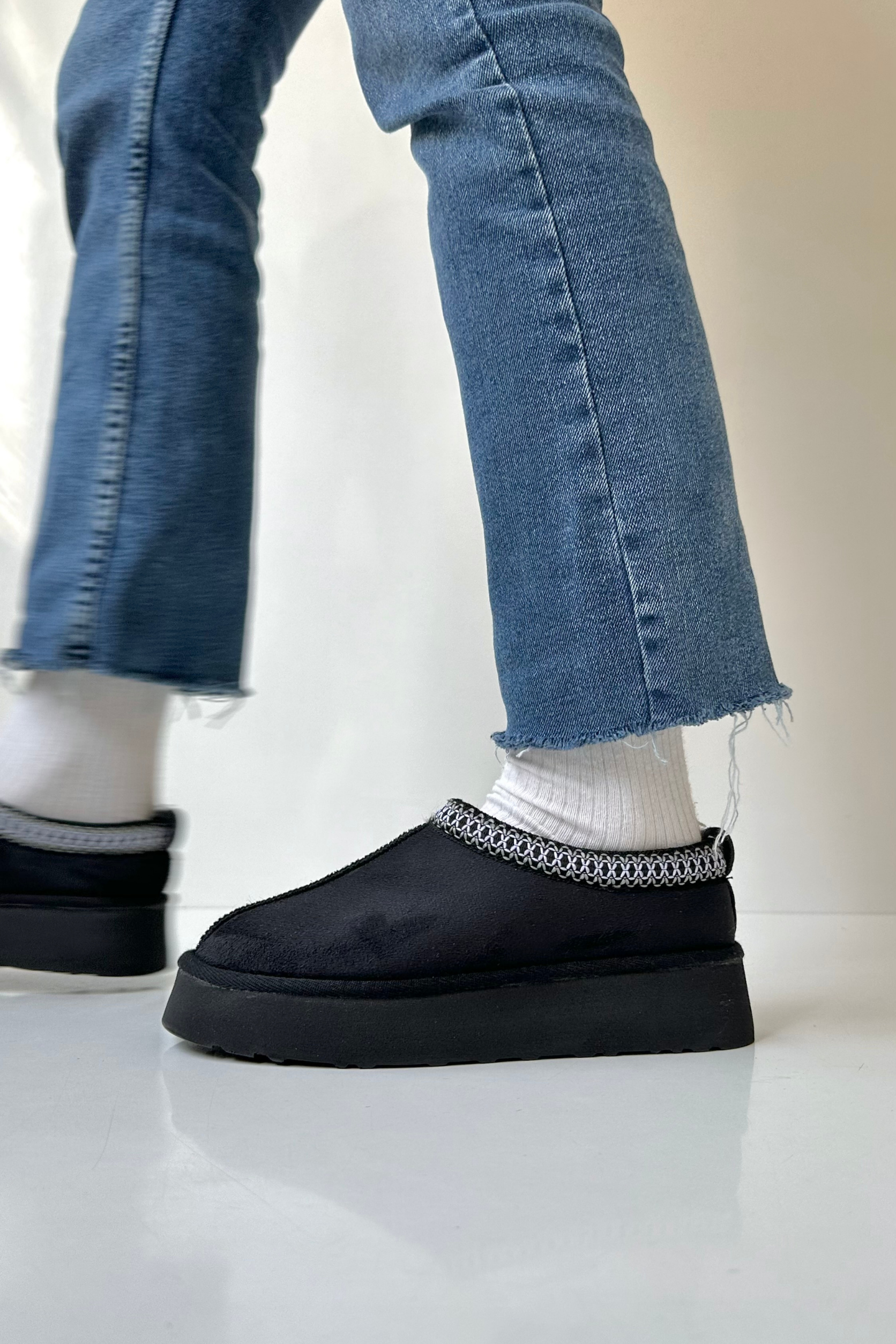 Sabo İçi Kürklü SİYAH