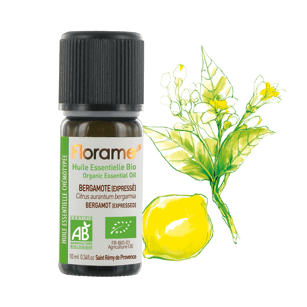 Organik Bergamot Yağı (Citrus bergamia) - 10 ml