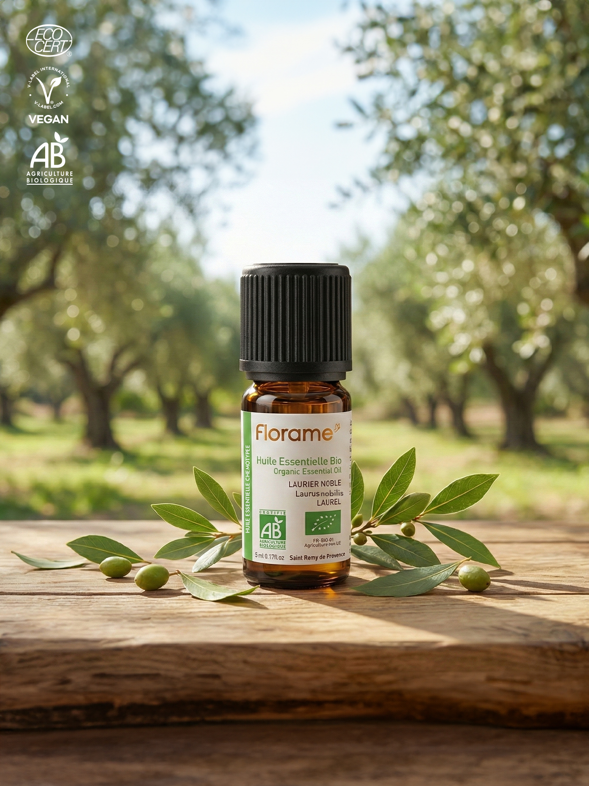 Organik Defne Yaprağı Uçucu Yağı (Laurus nobilis)-5 ml