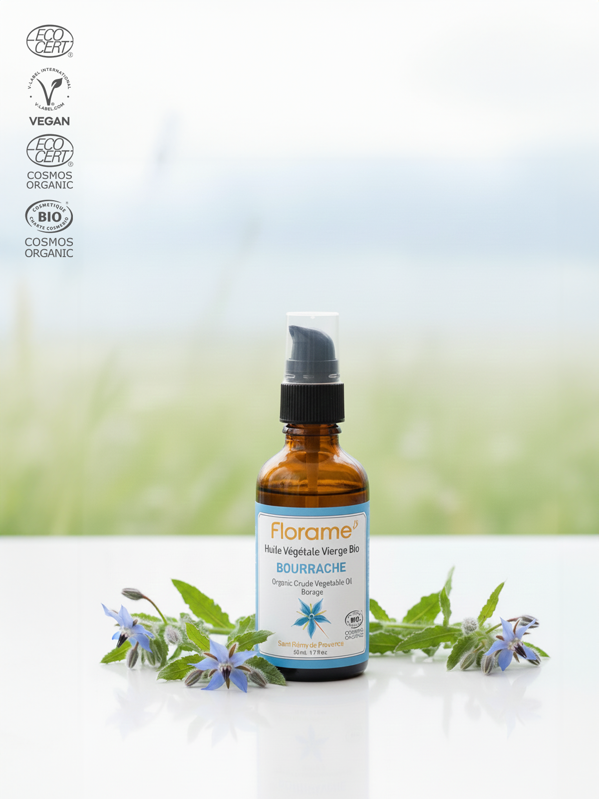 Organik Hodan Yağı (Borage) - Borago officinalis - 50 ml