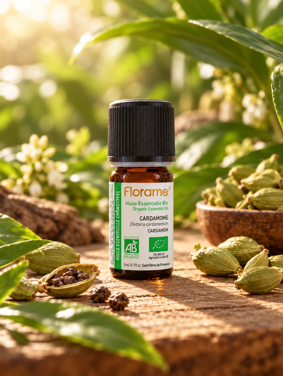 Organik Kakule Uçucu Yağı (Elettaria cardamomum)-5 ml