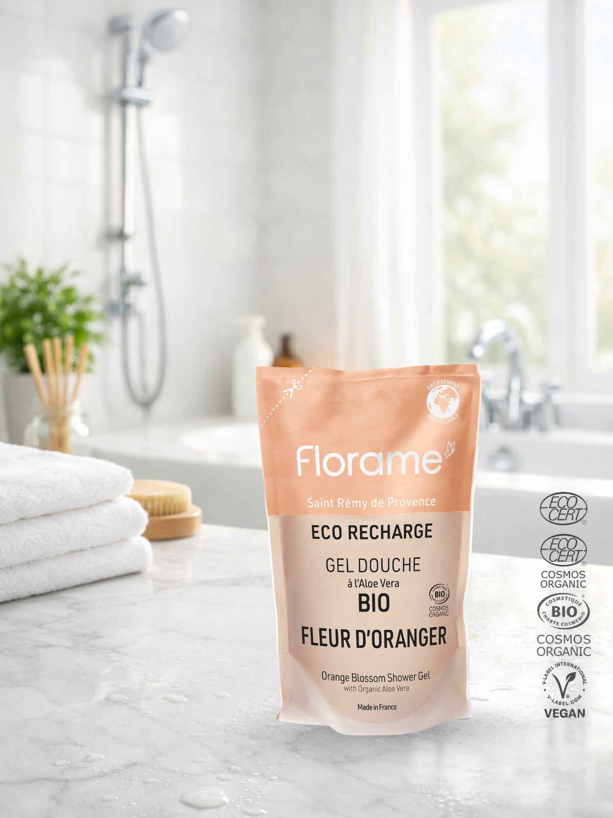 Organik Sülfatsız Portakal Çiçeği Eko-Dolum Duş Jeli 700 ml