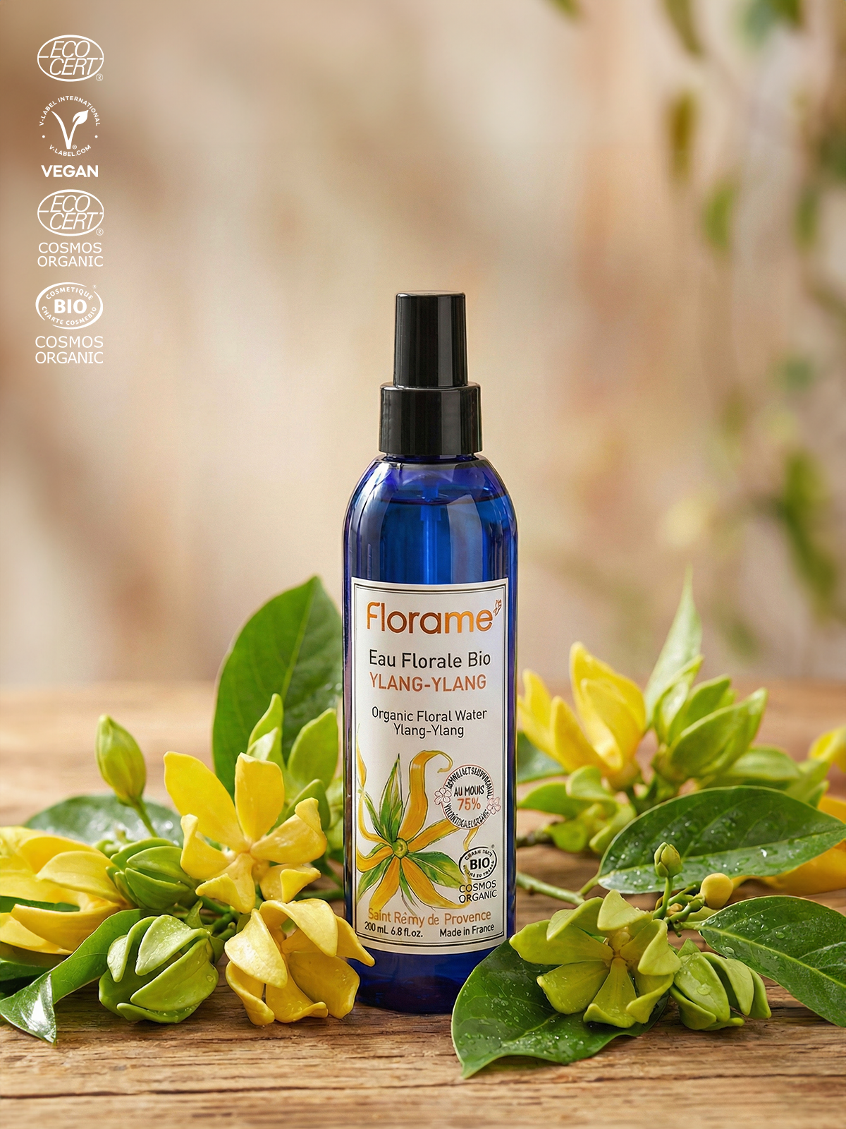 Organik Ylang Ylang Çiçek Suyu-200 ml