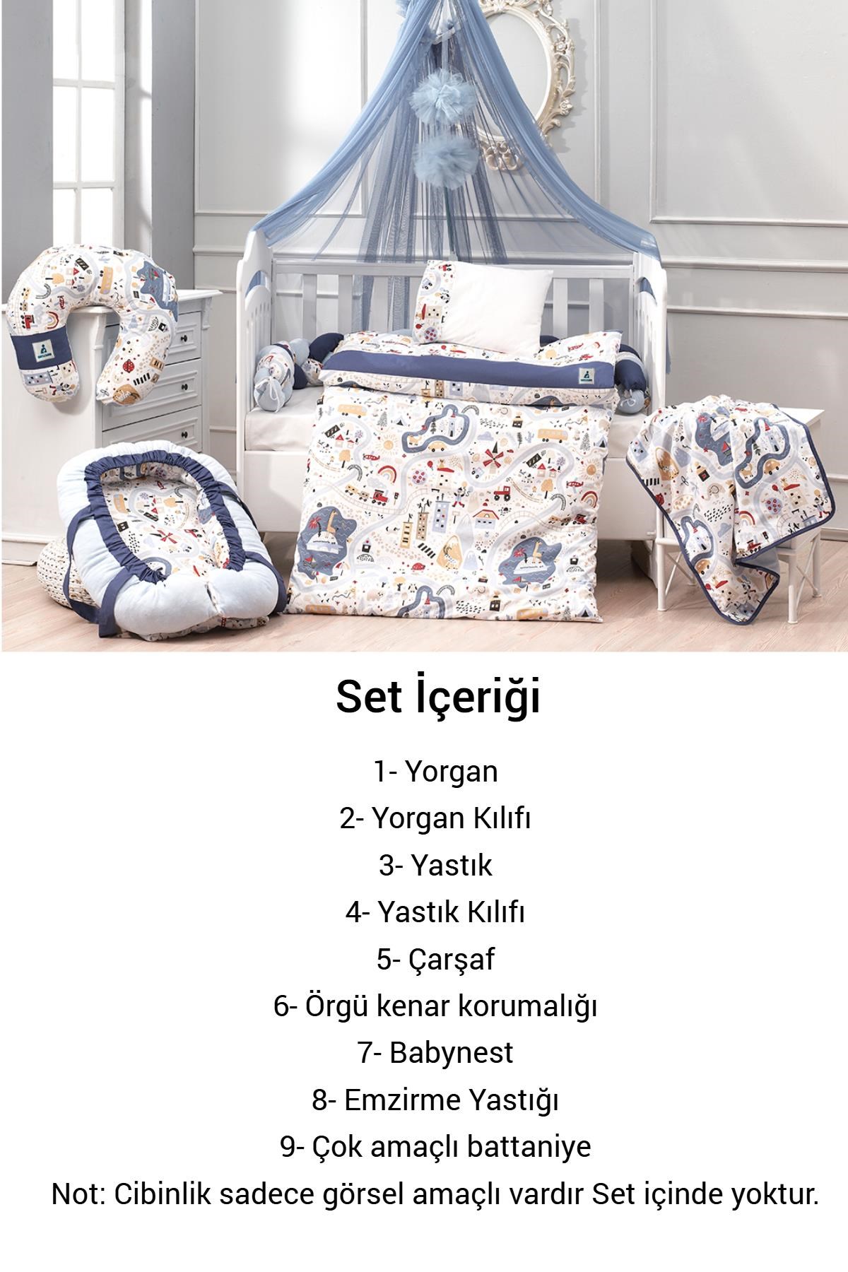 Wellgro 9 Parça Hoşgeldin Bebeğim Seti, Adventure
