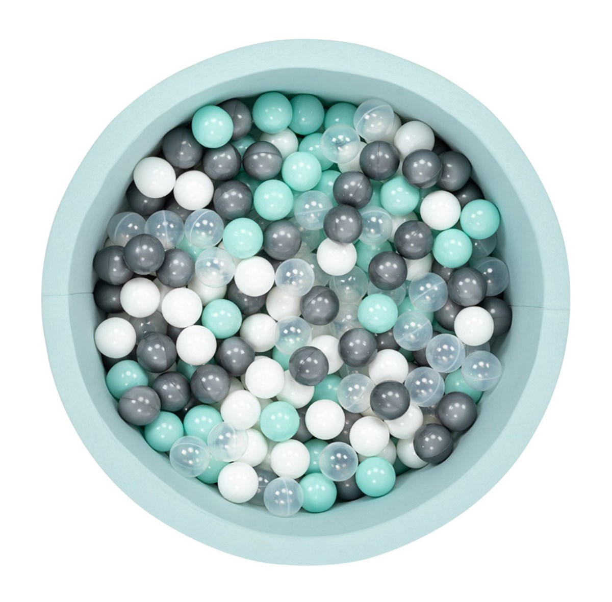 Wellgro Bubble Pop Mint Top Havuzu-Mint/Beyaz/Şeffaf/Gri