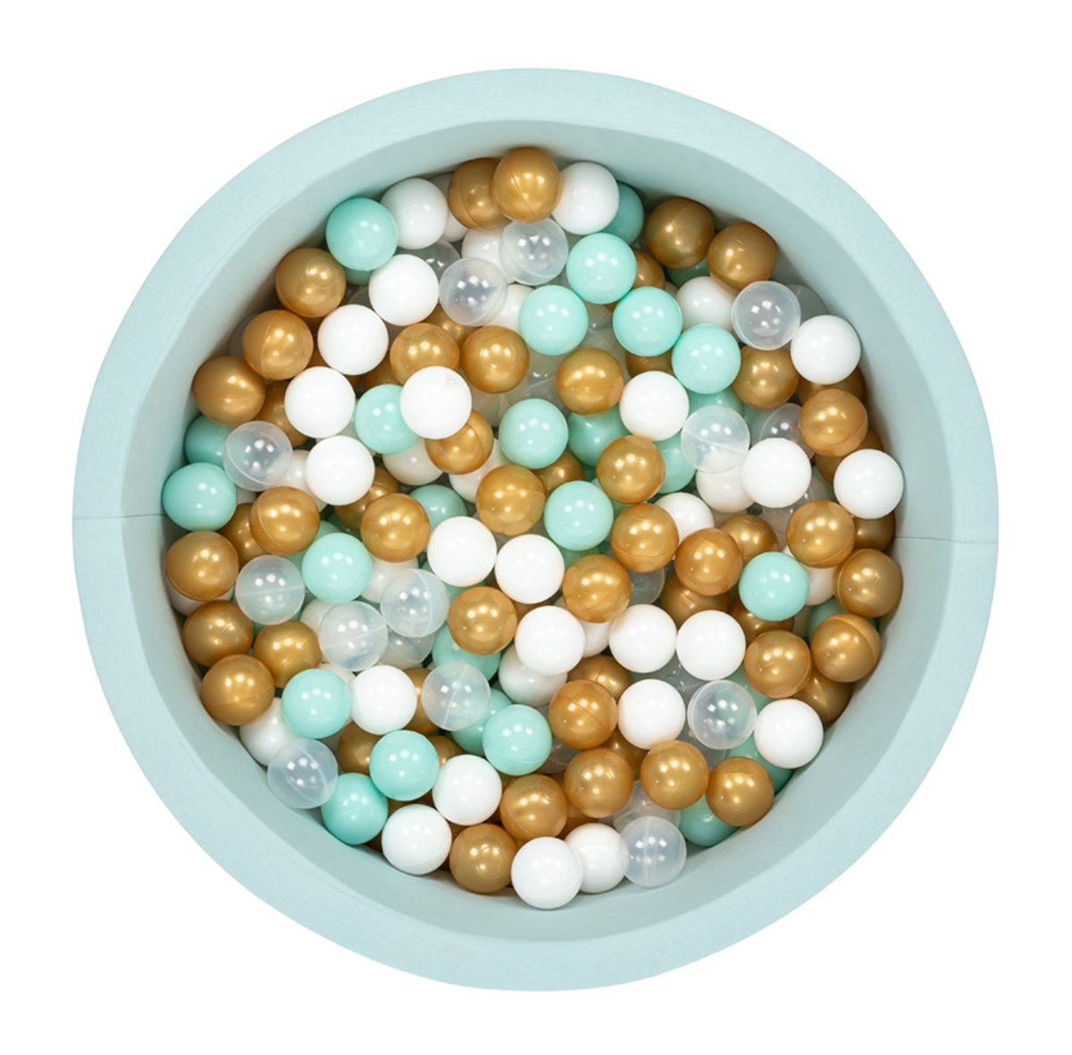 Wellgro Bubble Pop Mint Top Havuzu-Mint/Beyaz/Şeffaf/Gold