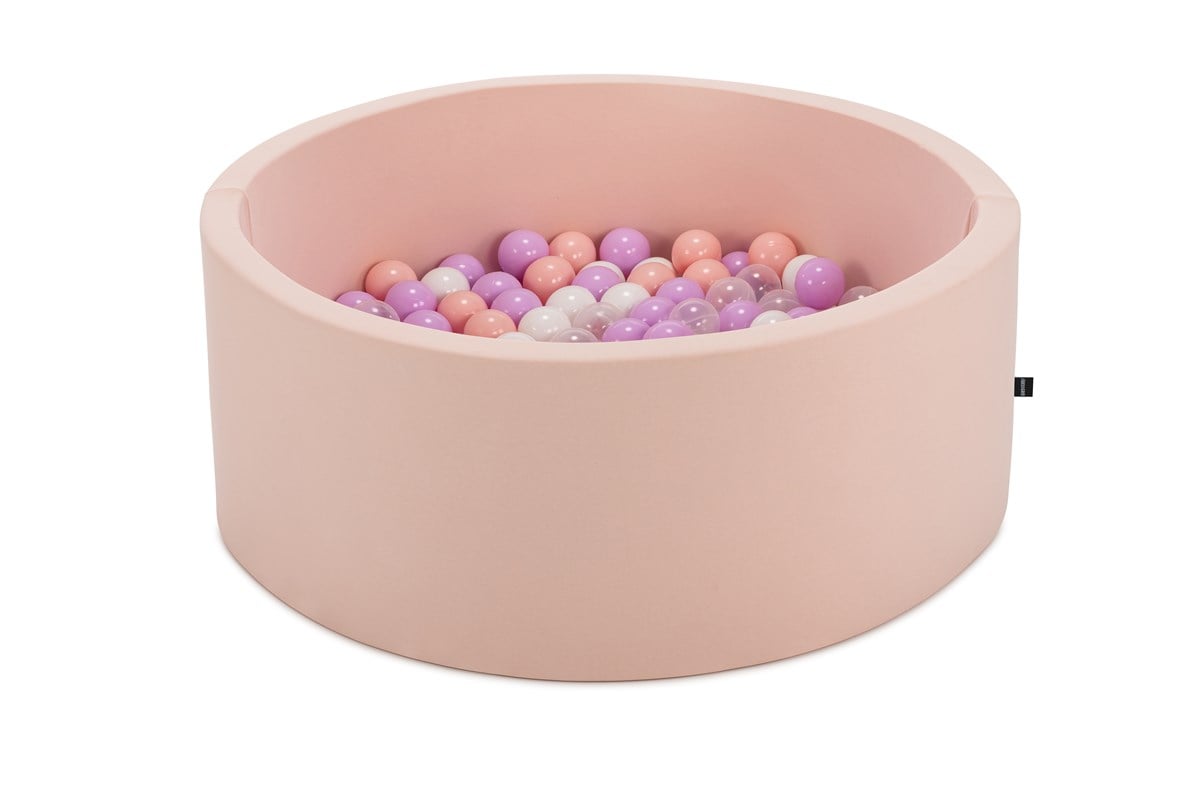 Wellgro Bubble Pops Jumbo Pembe Top Havuzu  - Pembe/Beyaz/Seffaf/Lila Top 