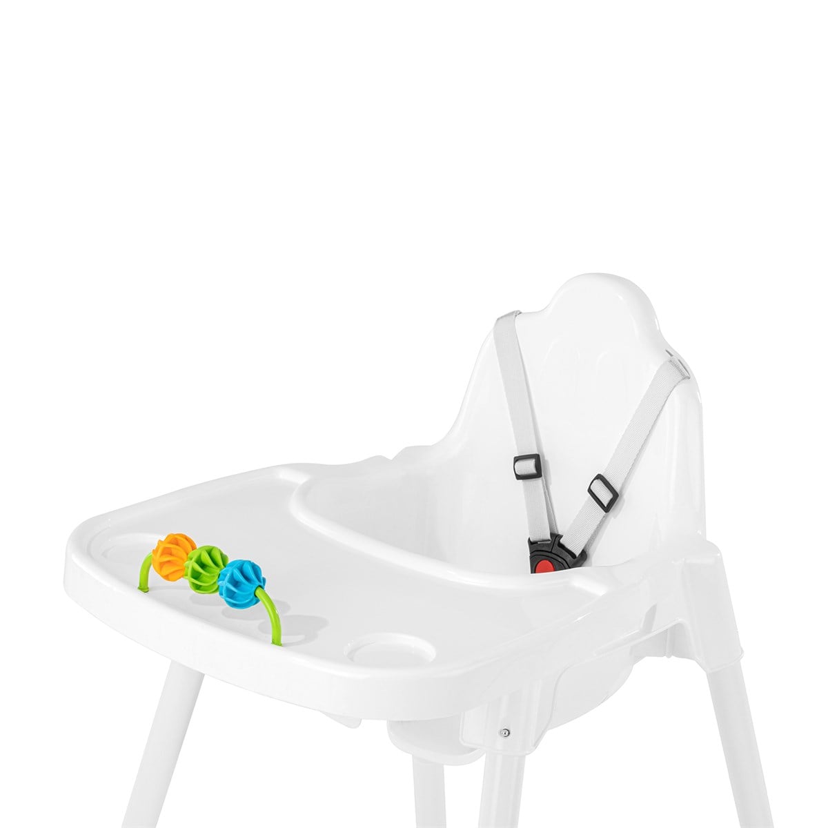 Wellgro Feed Me Oyuncaklı Beyaz Mama Sandalyesi