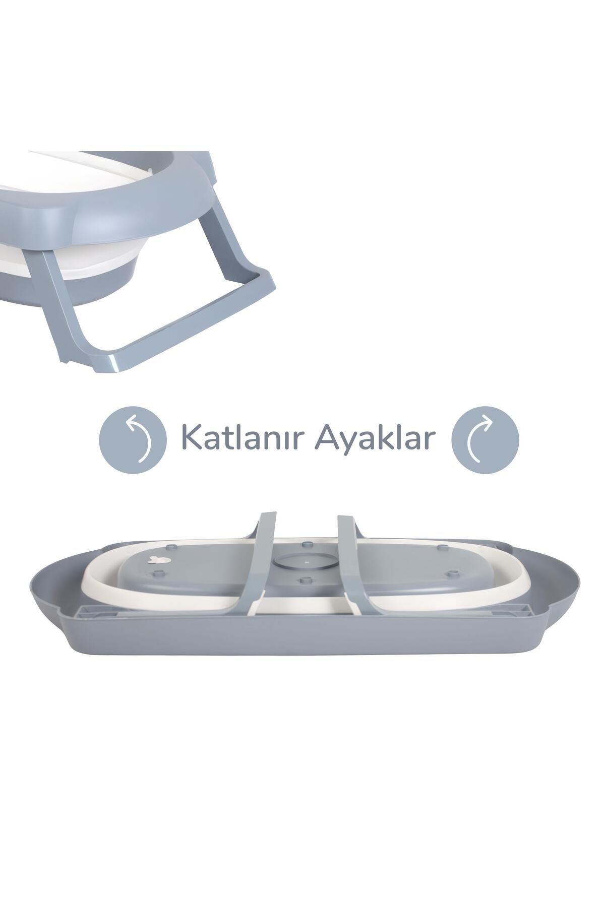 Wellgro 4 Parça Bebek Küvet Seti File hediyeli